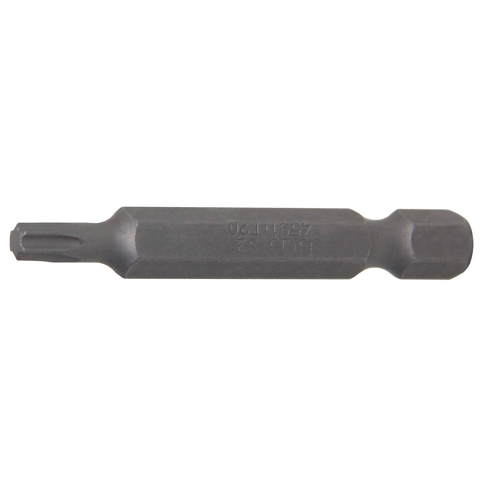 Ein Sechskant-Schraubendreher-Bit mit Torx-Kopf, geeignet für die Verwendung mit elektronischen Geräten.