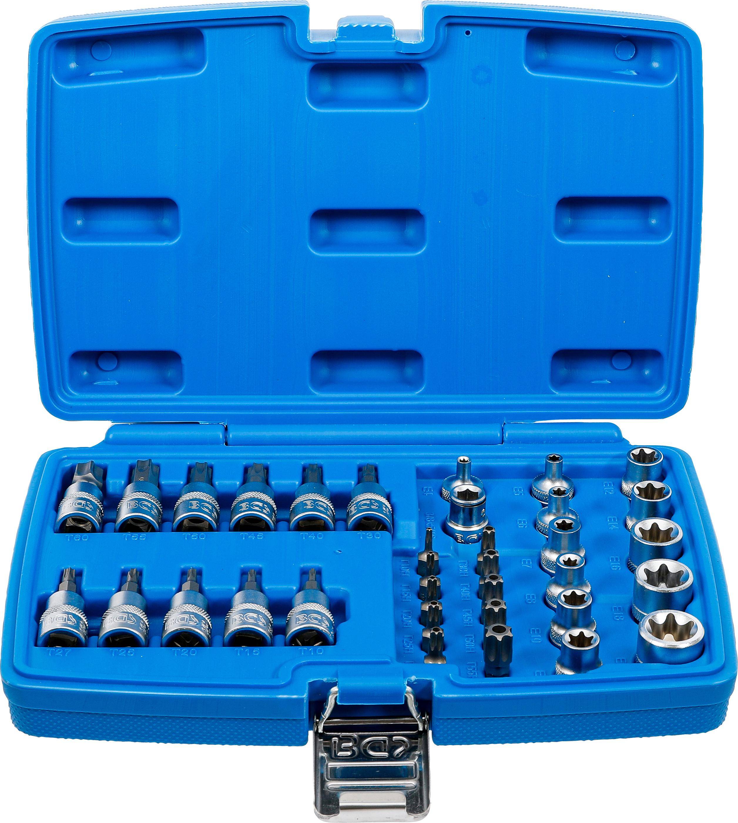 BGS technic Bit- und Steckschlsseleinsatz-Satz | 10 mm (3/8") |