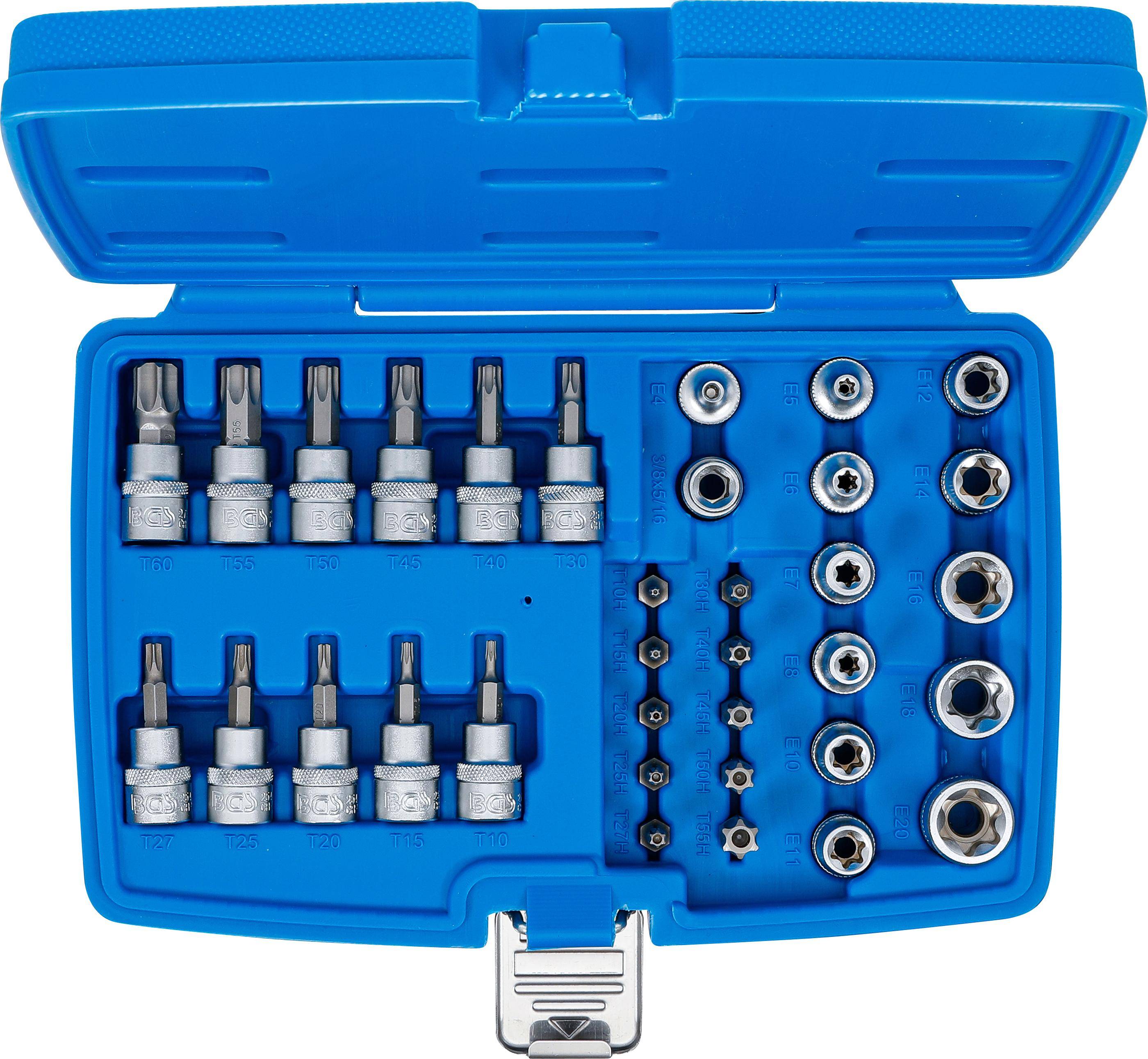 BGS technic Bit- und Steckschlsseleinsatz-Satz | 10 mm (3/8") |