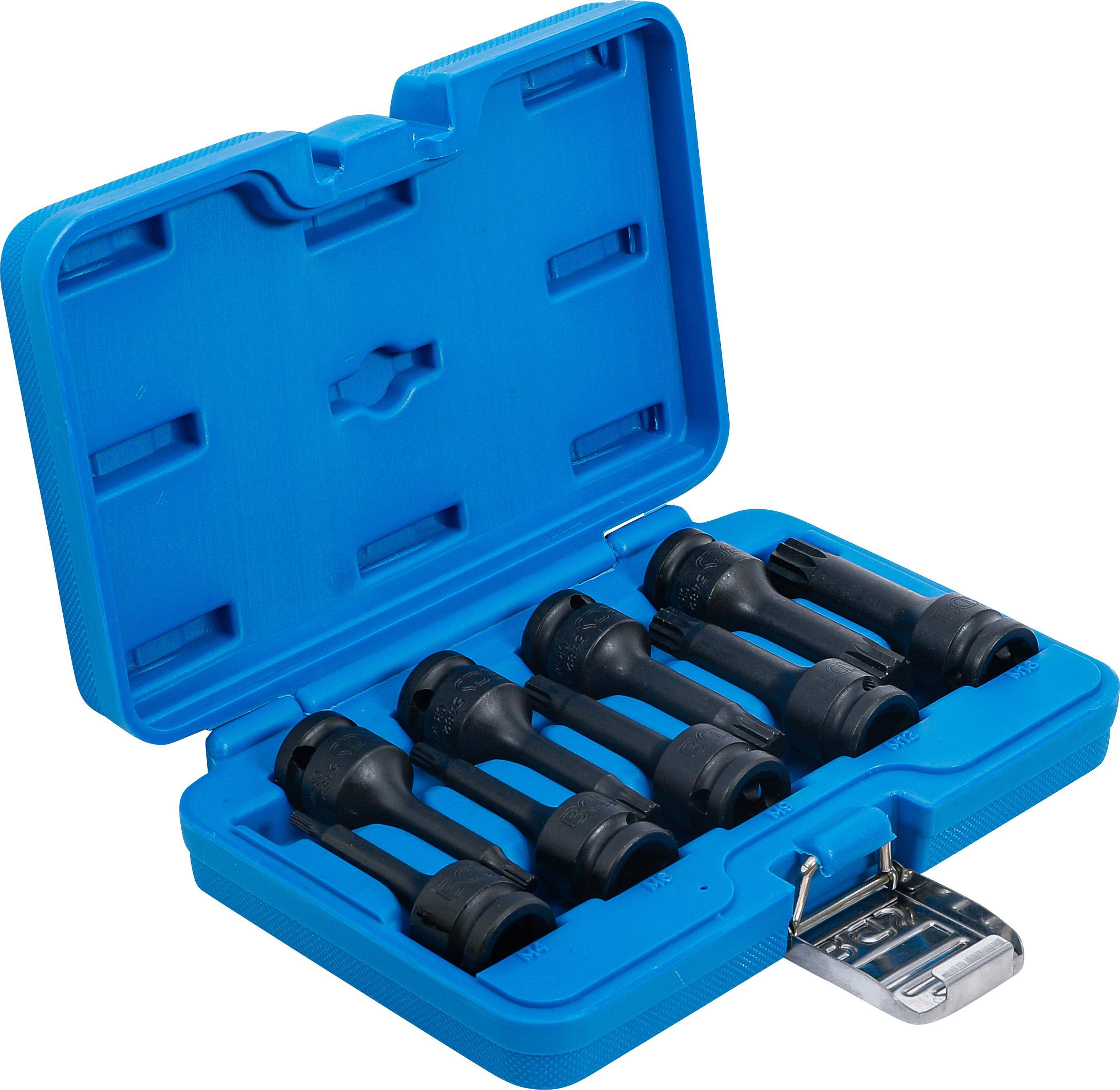 BGS Kraft-Bit-Einsatz-Satz | Antrieb Innenvierkant 12,5 mm (1/2") |
