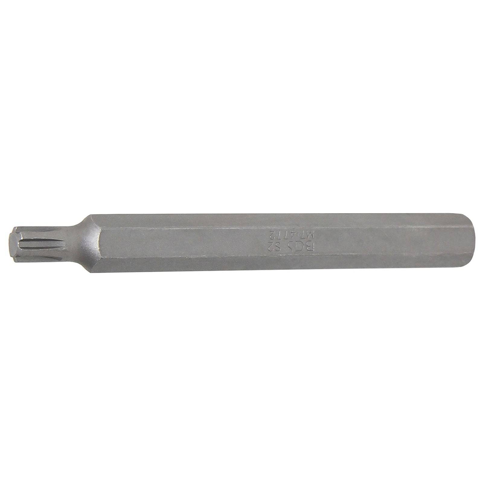 Ein Sechskant-Werkzeug mit einem langen, schmalen Design und einem T30 Torx-Kopf an einem Ende, konzipiert zum Eindrehen oder Lösen spezifischer Schrauben.