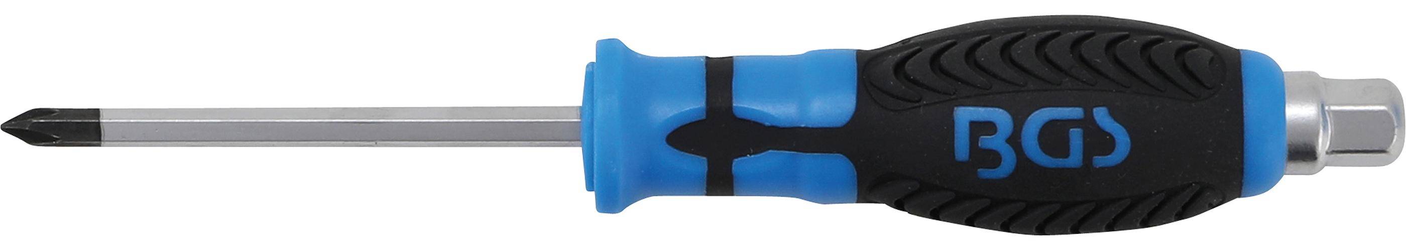 BGS Schraubendreher, Klinge mit Sechskant-Profil | Kreuzschlitz PH1 |