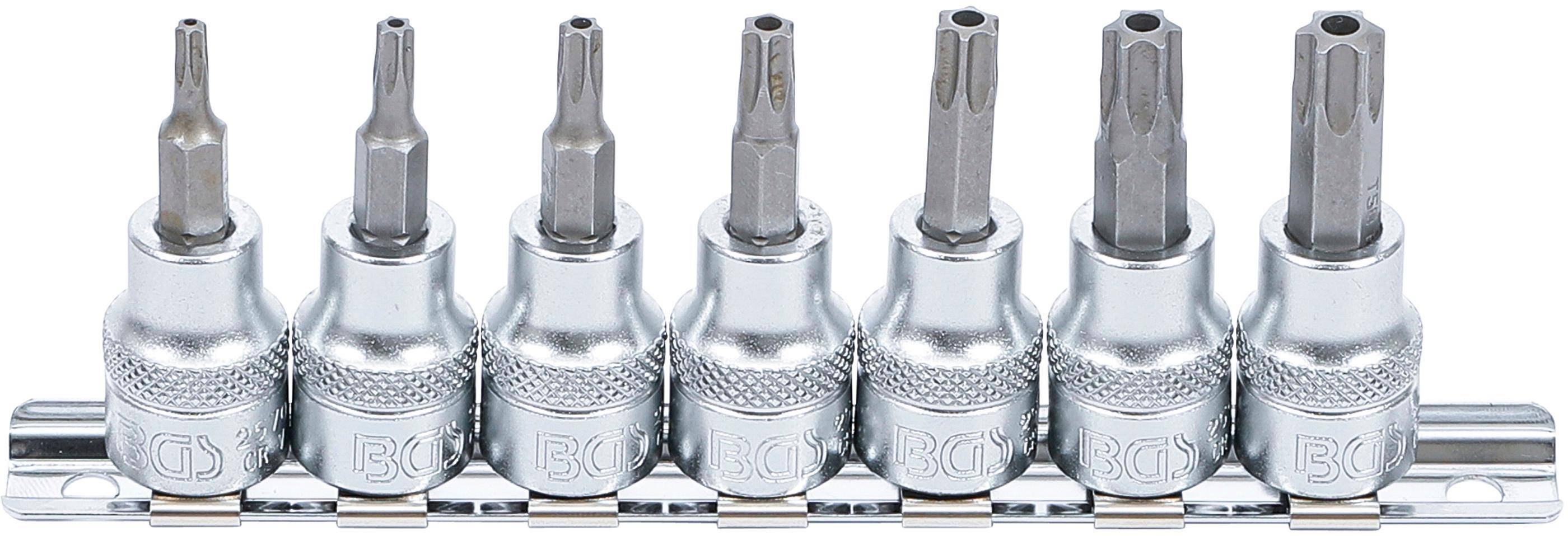 BGS technic Bit-Einsatz-Satz | Antrieb Innenvierkant 10 mm (3/8") |