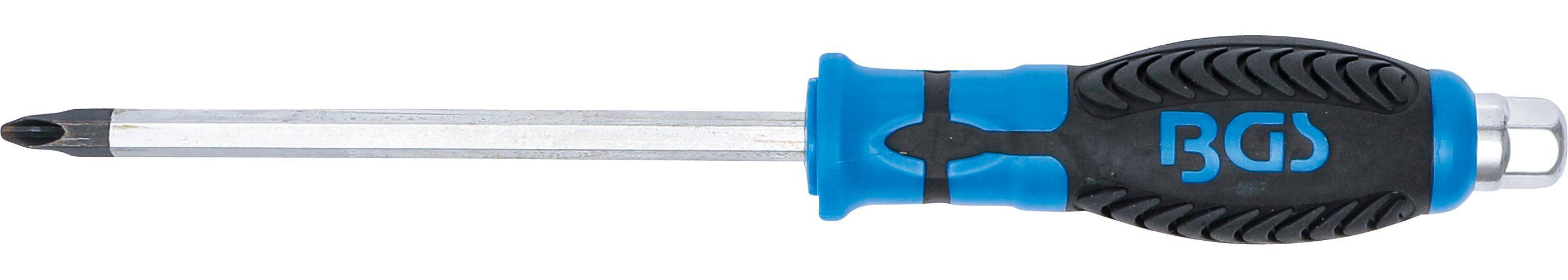 BGS Schraubendreher, Klinge mit Sechskant-Profil | Kreuzschlitz PH3 |