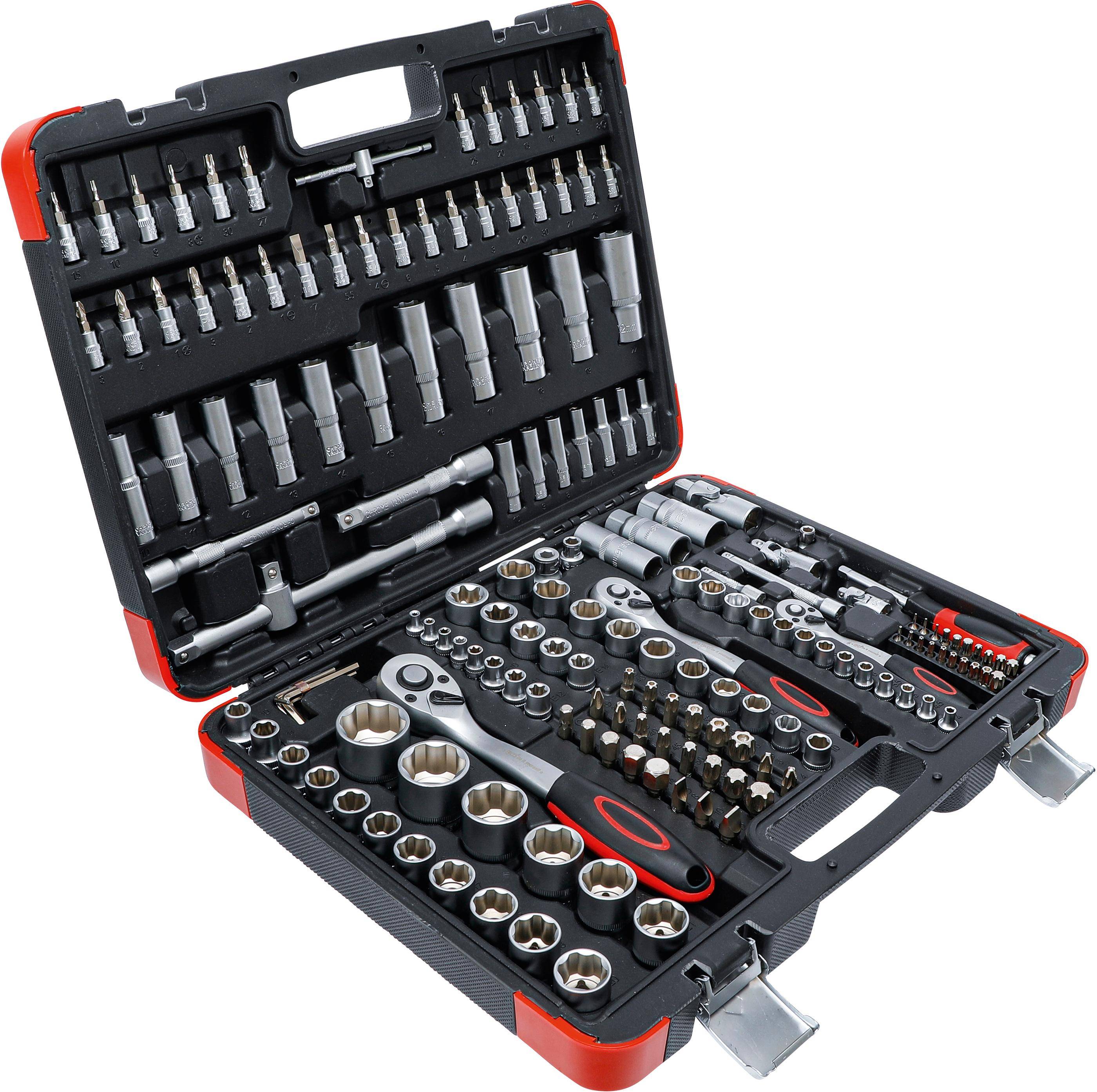 BGS technic Steckschlssel-Satz | Antrieb 6,3 mm (1/4") / 10 mm (3/8")