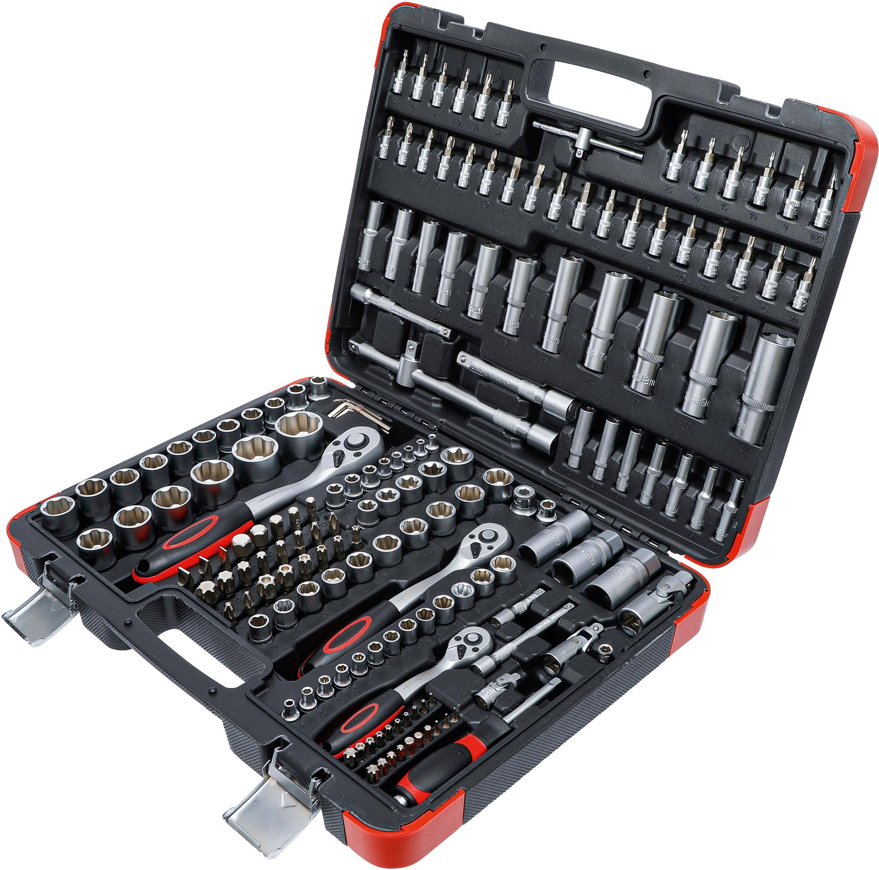 BGS technic Steckschlssel-Satz | Antrieb 6,3 mm (1/4") / 10 mm (3/8")