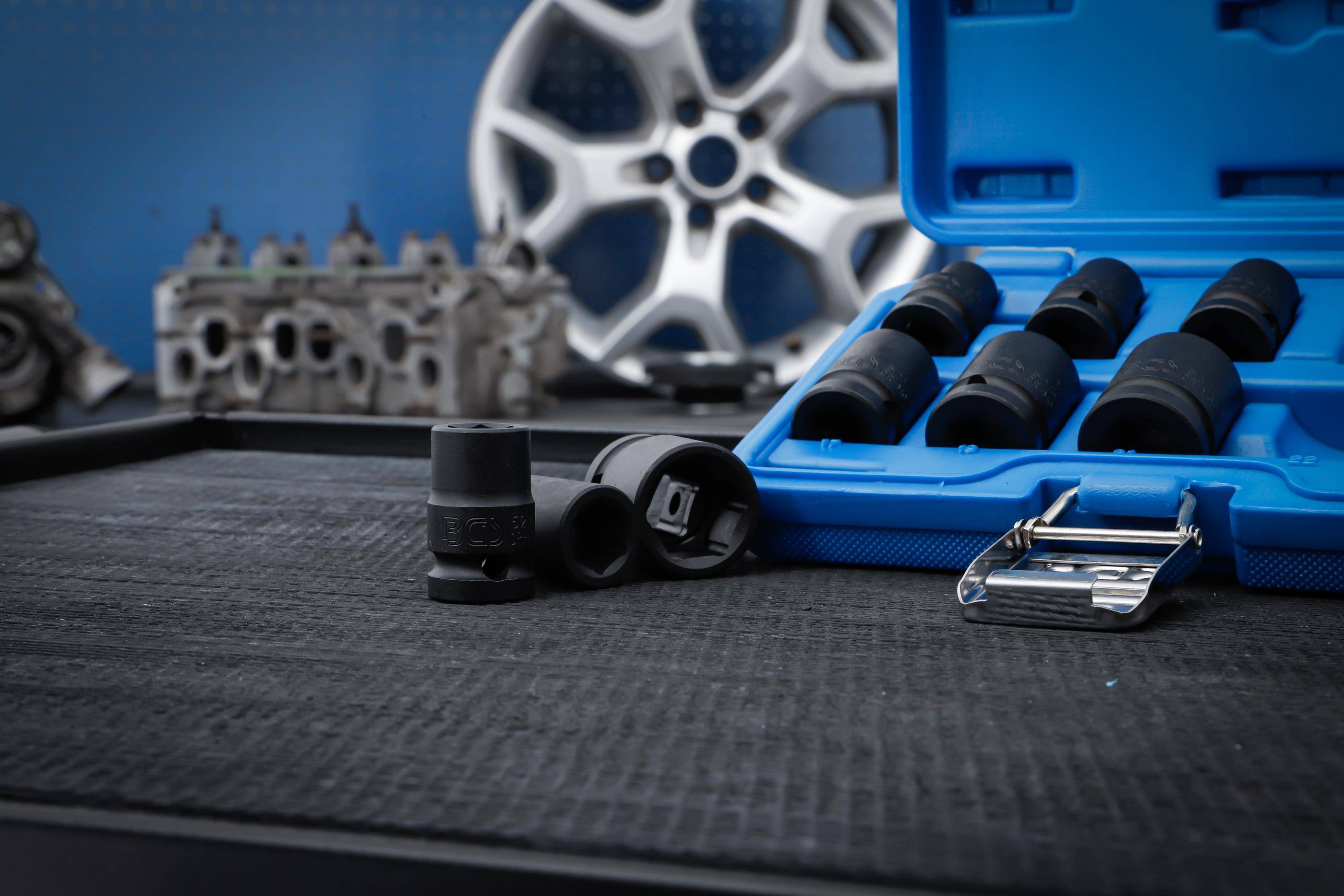 BGS Kraft-Steckschlssel-Einsatz-Satz Sechskant | Antrieb