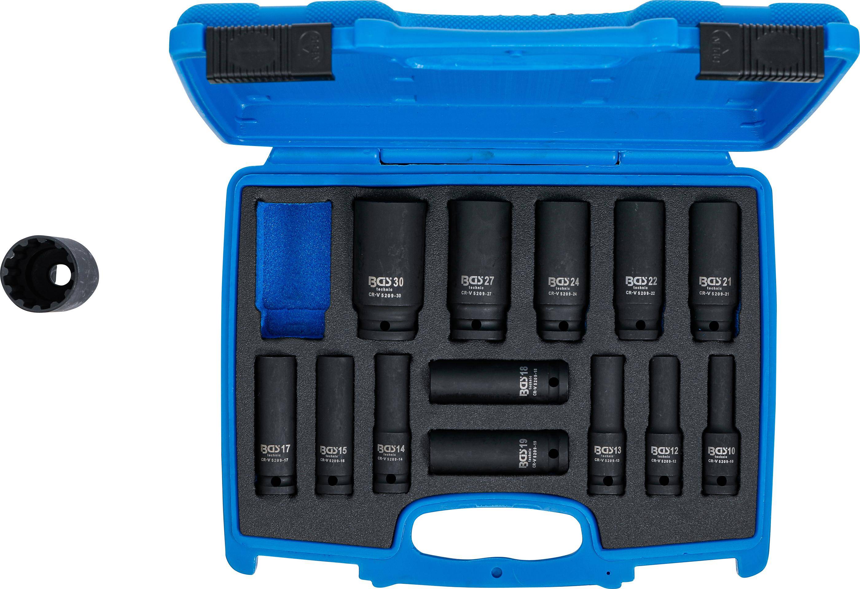 BGS Kraft-Steckschlssel-Einsatz-Satz Gear Lock | Antrieb