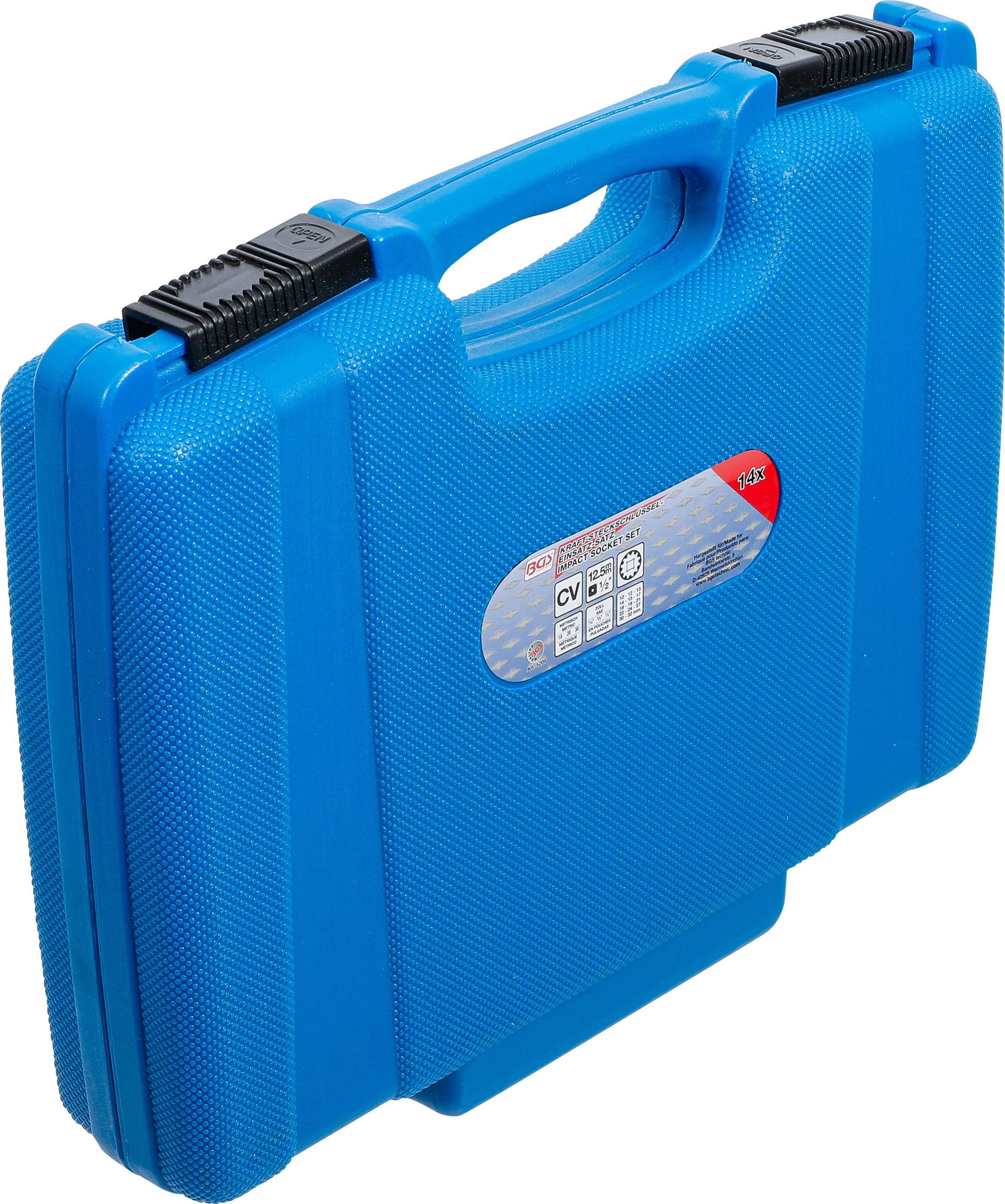 BGS Kraft-Steckschlüssel-Einsatz-Satz Gear Lock | Antrieb