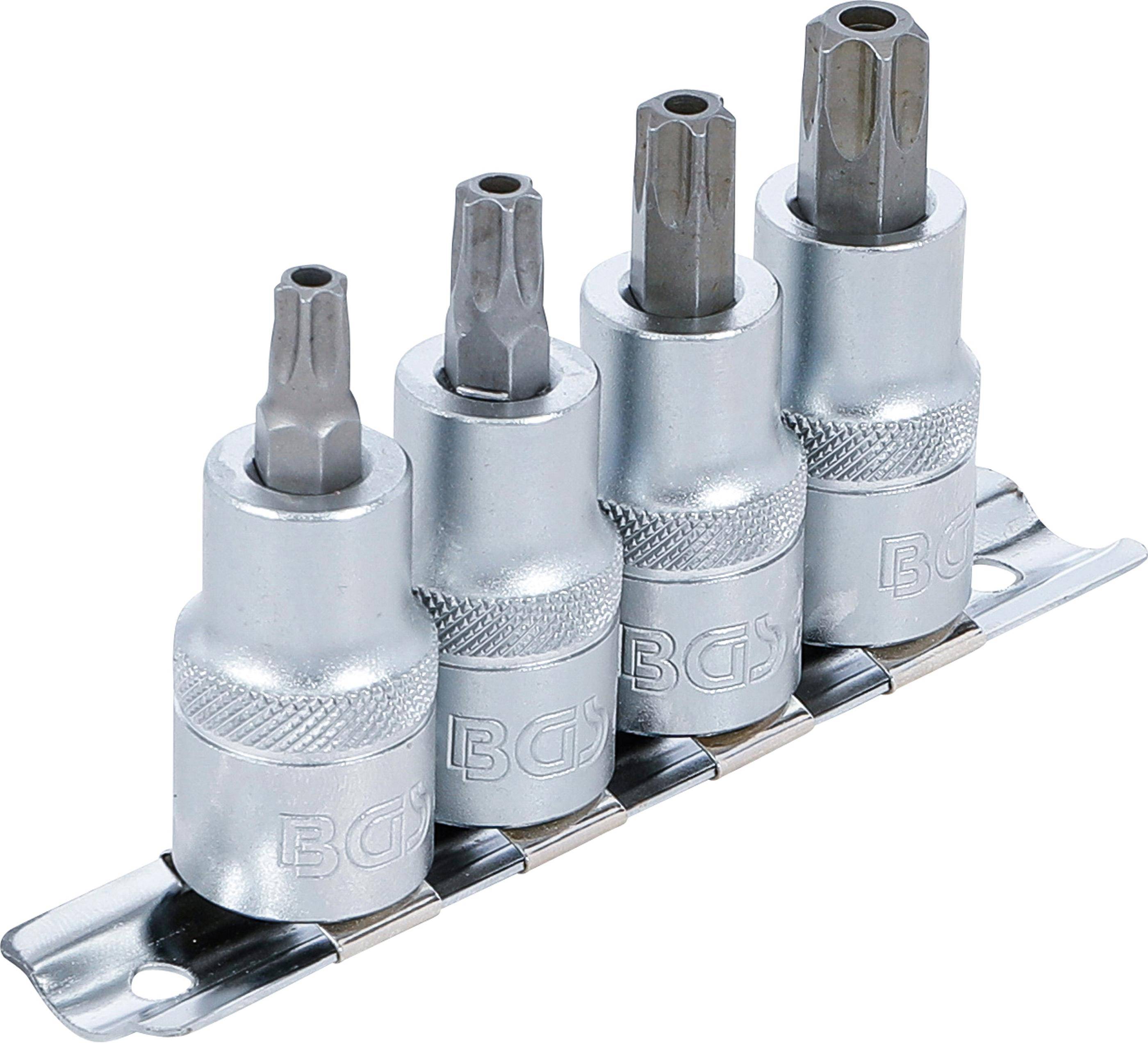 BGS technic Bit-Einsatz-Satz | Antrieb Innenvierkant 12,5 mm (1/2") |
