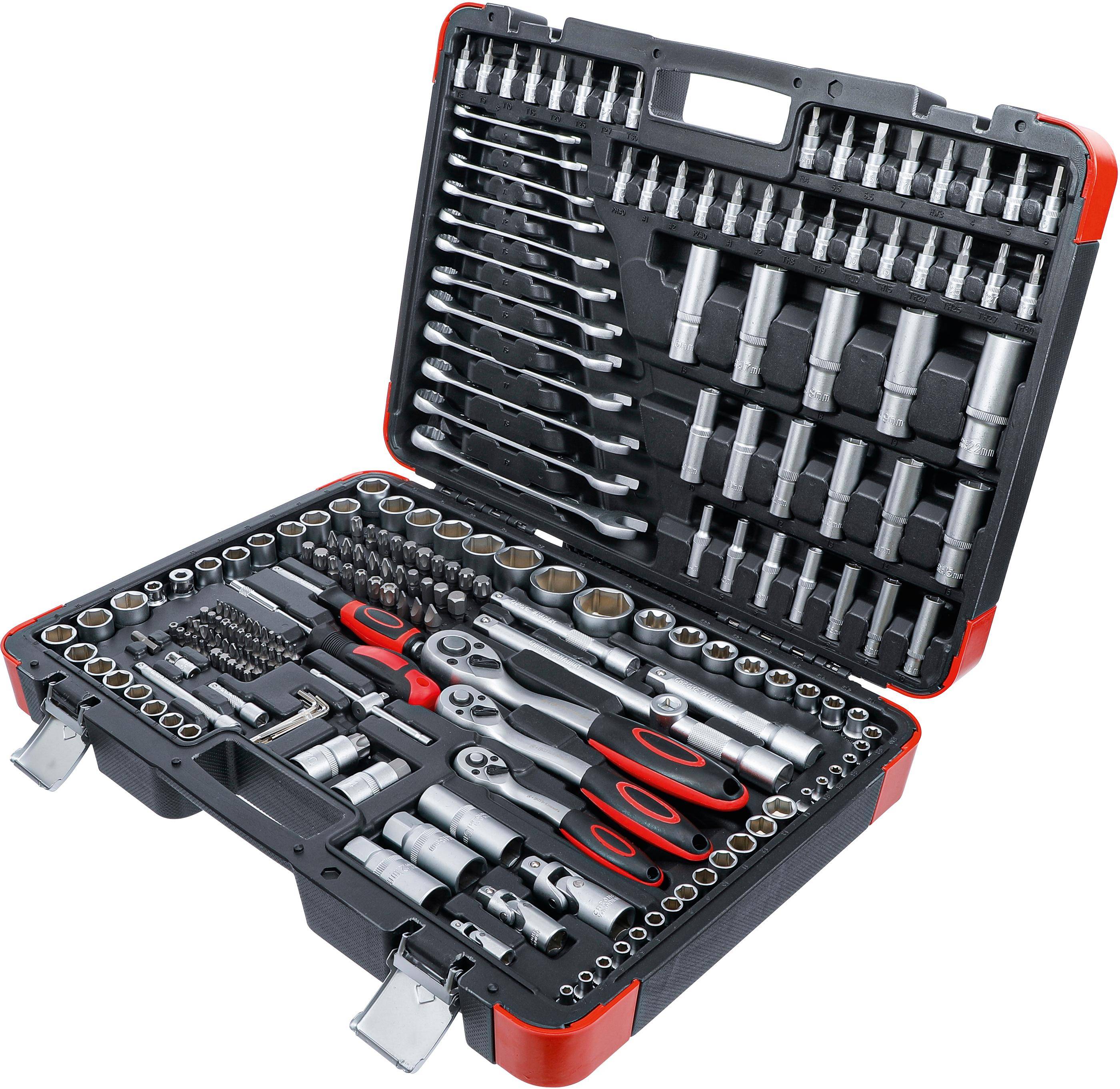 BGS Do It Yourself Steckschlüssel-Satz | Antrieb 6,3 mm (1/4") / 10