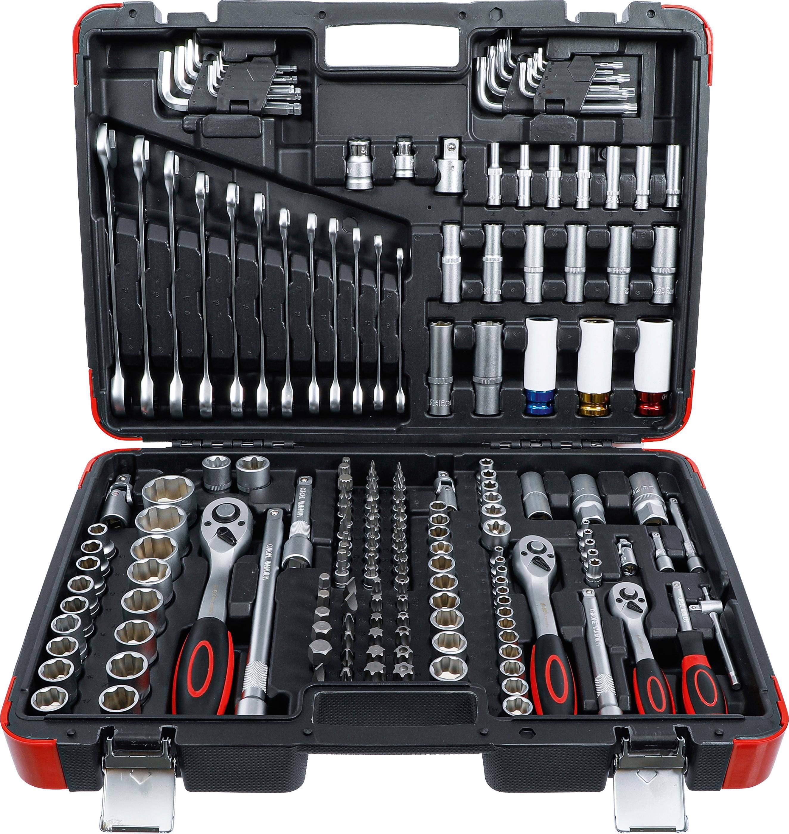 BGS Do It Yourself Steckschlüssel-Satz | Antrieb 6,3 mm (1/4") / 10