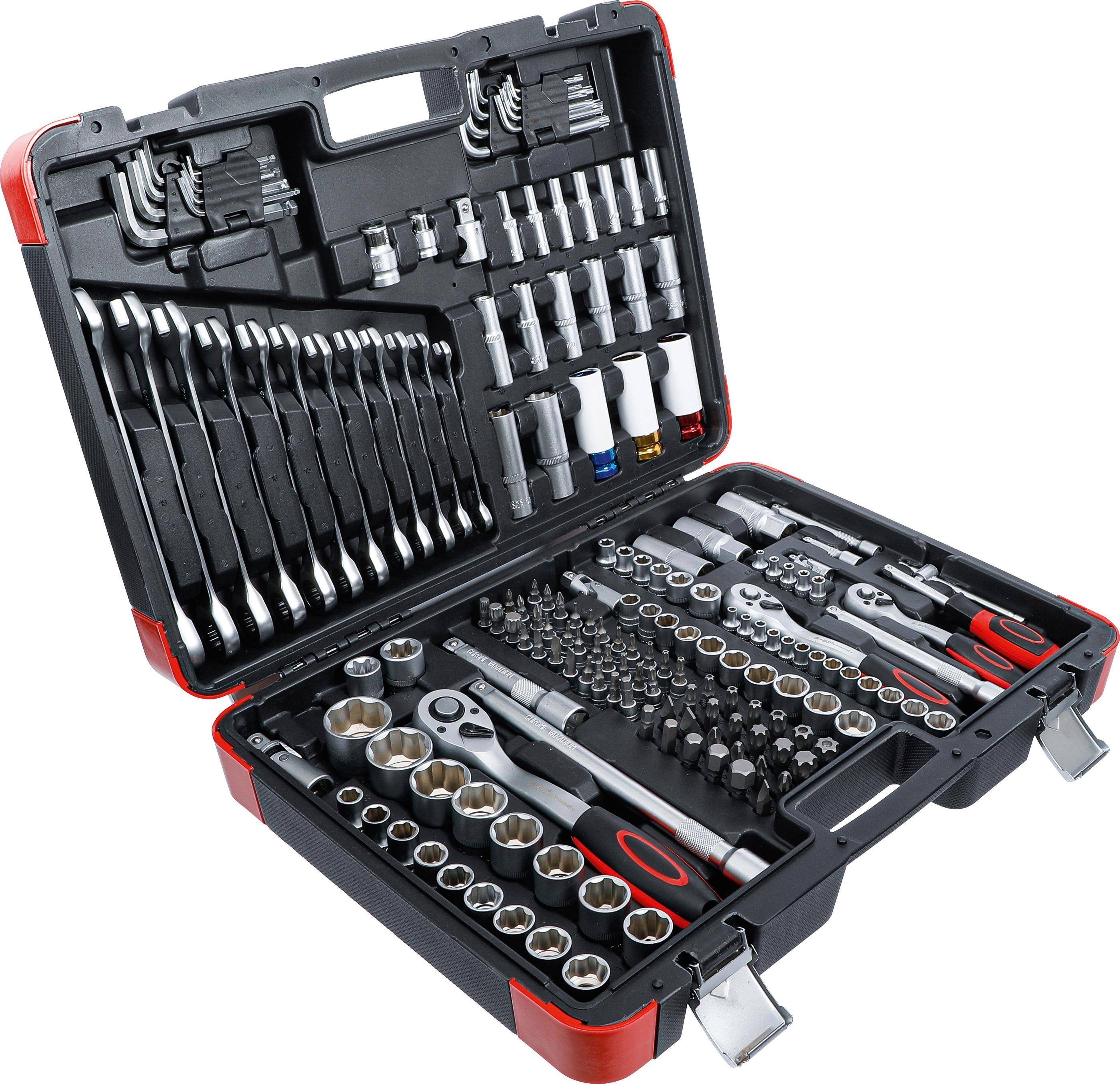 BGS Do It Yourself Steckschlüssel-Satz | Antrieb 6,3 mm (1/4") / 10