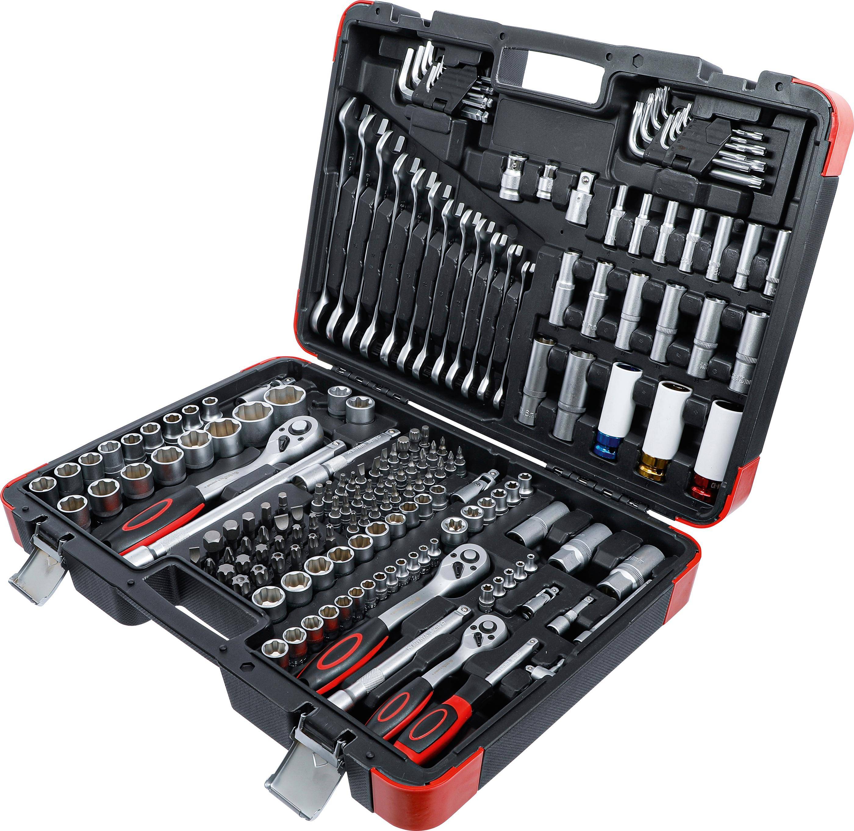 BGS Do It Yourself Steckschlüssel-Satz | Antrieb 6,3 mm (1/4") / 10