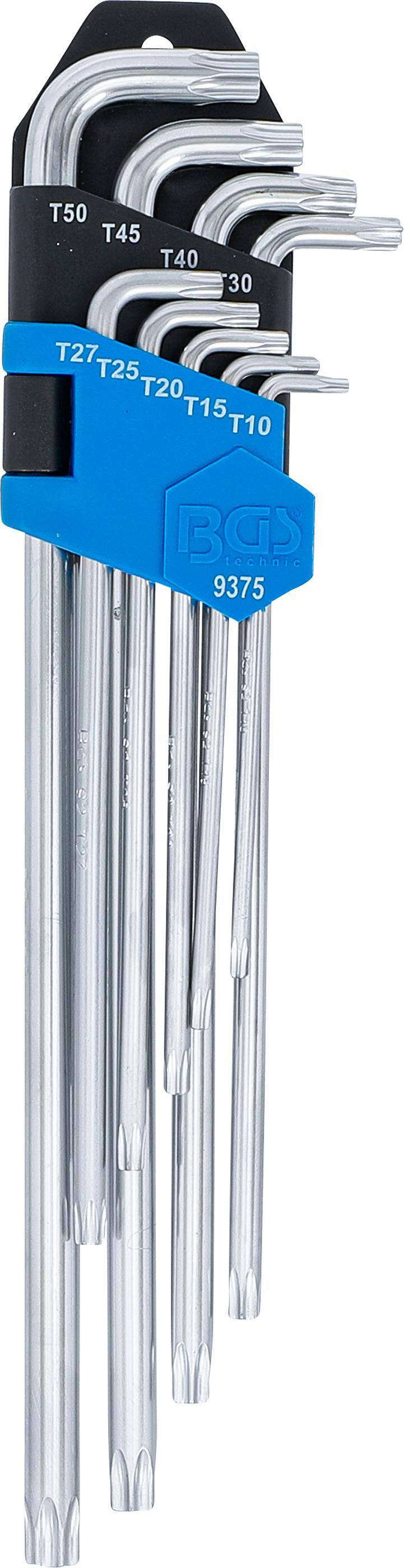 BGS technic Winkelschlssel-Satz | extra lang + extra kurz | T-Profil