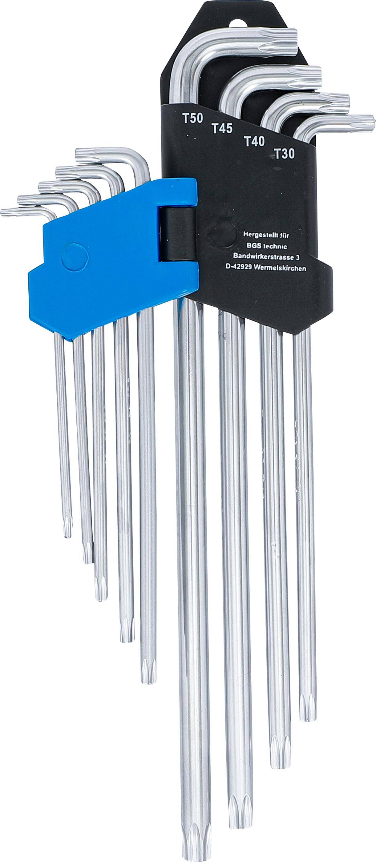 BGS technic Winkelschlssel-Satz | extra lang + extra kurz | T-Profil