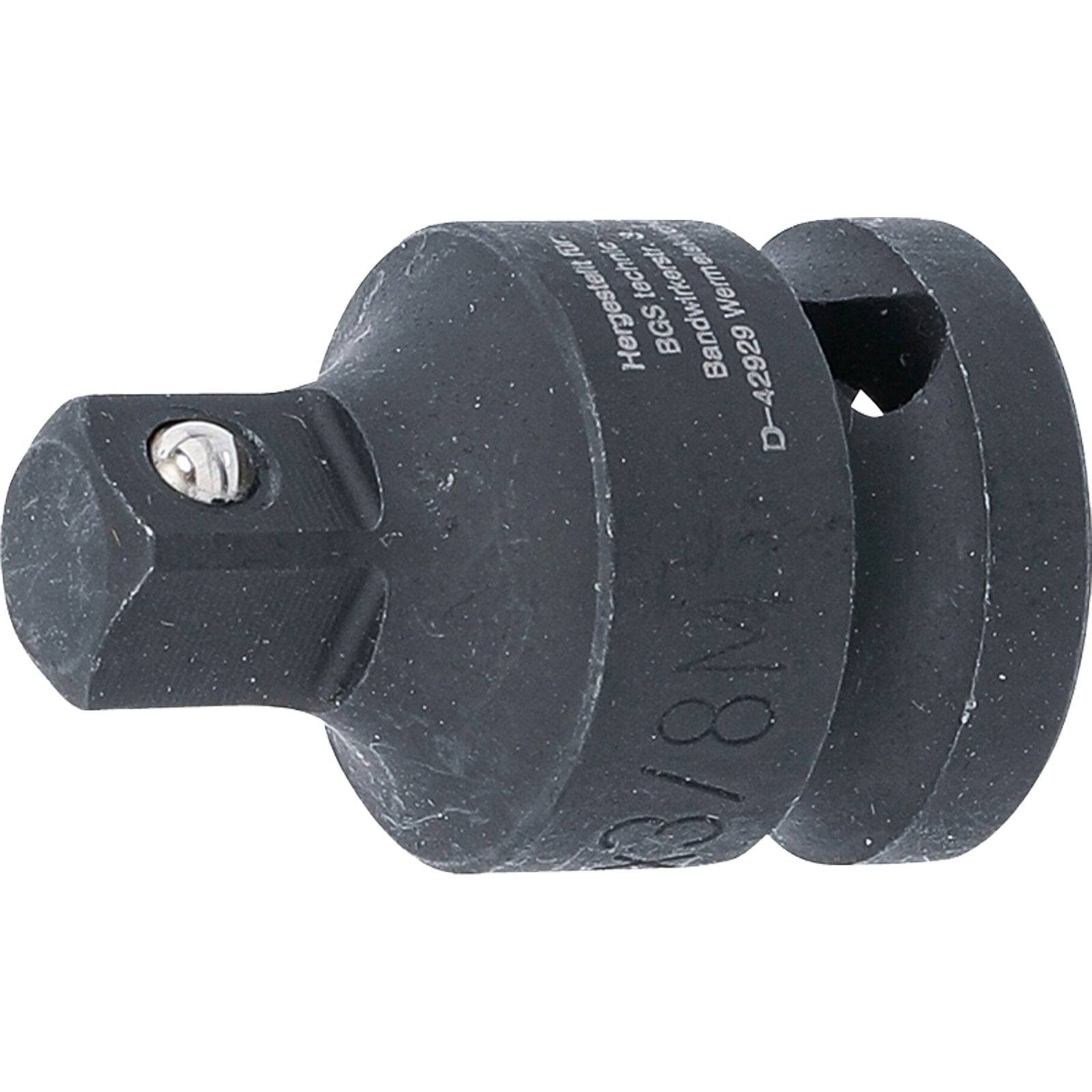 BGS Kraft-Steckschlüssel-Adapter Innenvierkant 12,5 mm (1/2") - Außenvierkant 10 mm (3/8") - 173