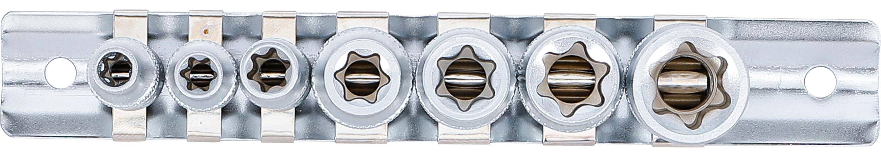 BGS Steckschlssel-Einsatz-Satz E-Profil | Antrieb Innenvierkant 6,3