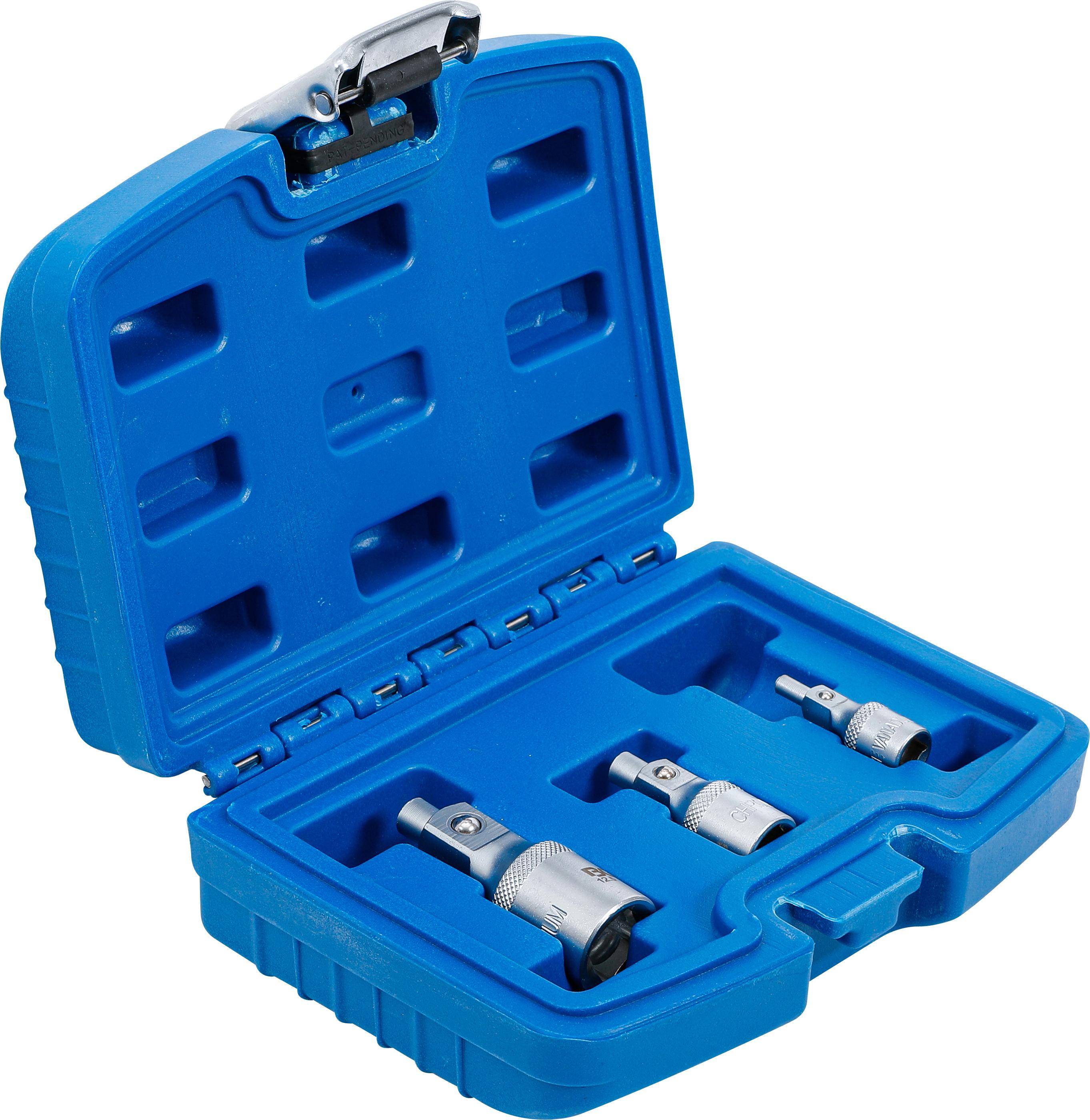 BGS Verlngerungs-Satz mit Magnethalter | 6,3 mm (1/4") / 10 mm (3/8")