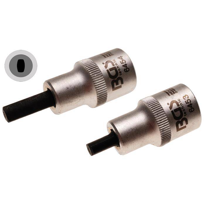 Spreiz-Einsatz - für Federbeinklemmung -5 x 7 mm & 5,5 x 8,2 mm - Antrieb 1/2" - CV-Stahl