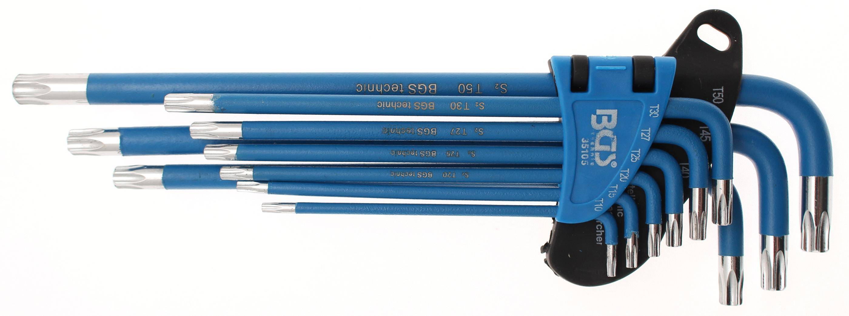 BGS Winkelschlssel-Satz | T-Profil (fr Torx) / T-Profil (fr Torx) mit