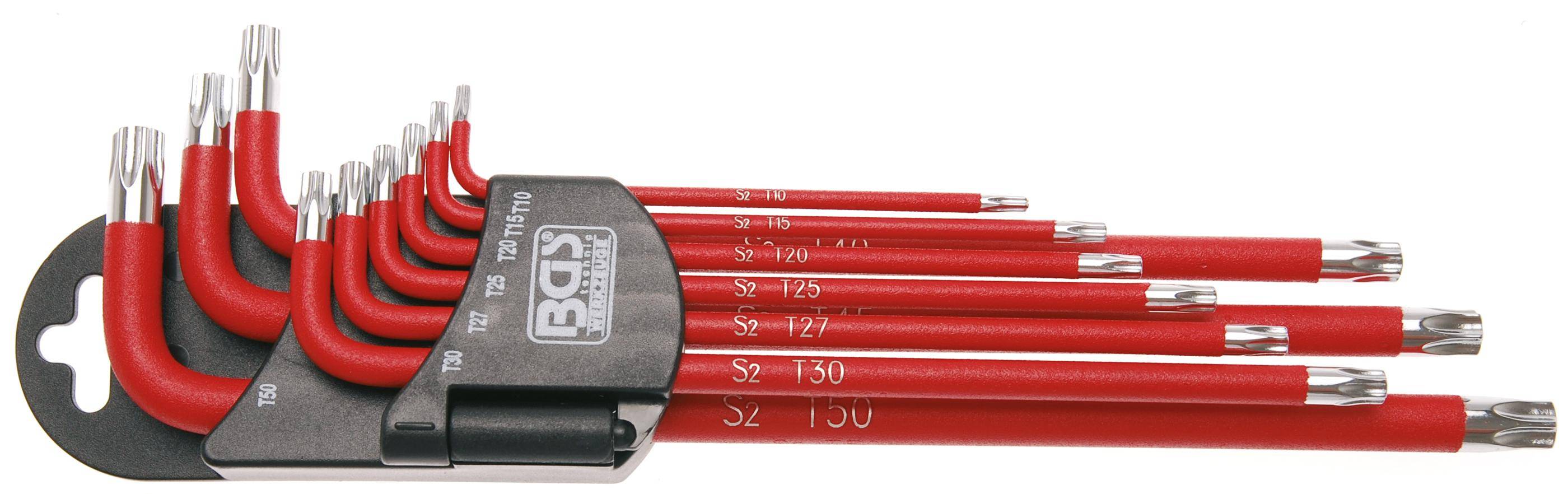 BGS Winkelschlssel-Satz | T-Profil (fr Torx) / T-Profil (fr Torx) mit