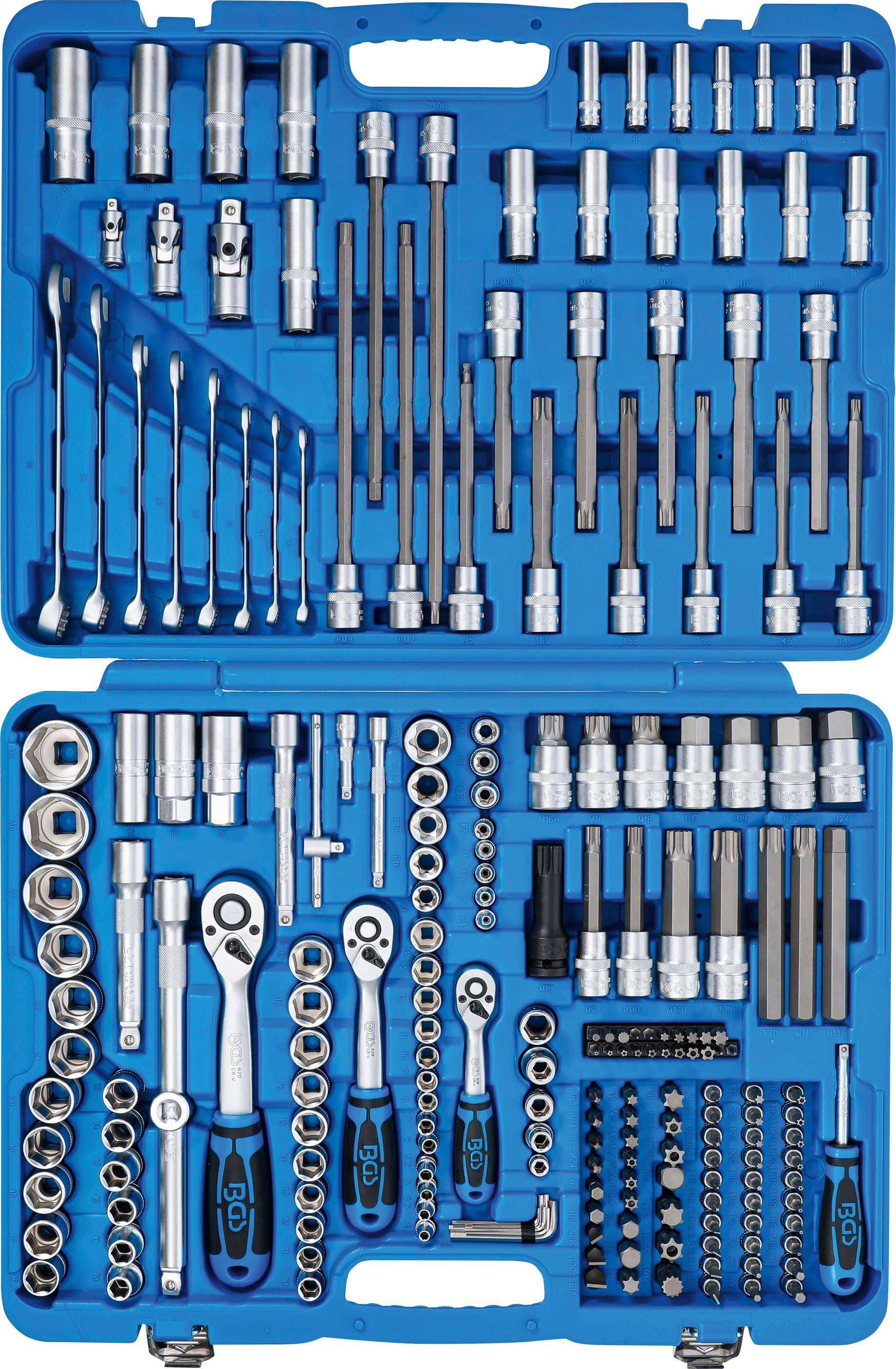 BGS Steckschlssel-Satz Sechskant | Antrieb 6,3 mm (1/4") / 10 mm