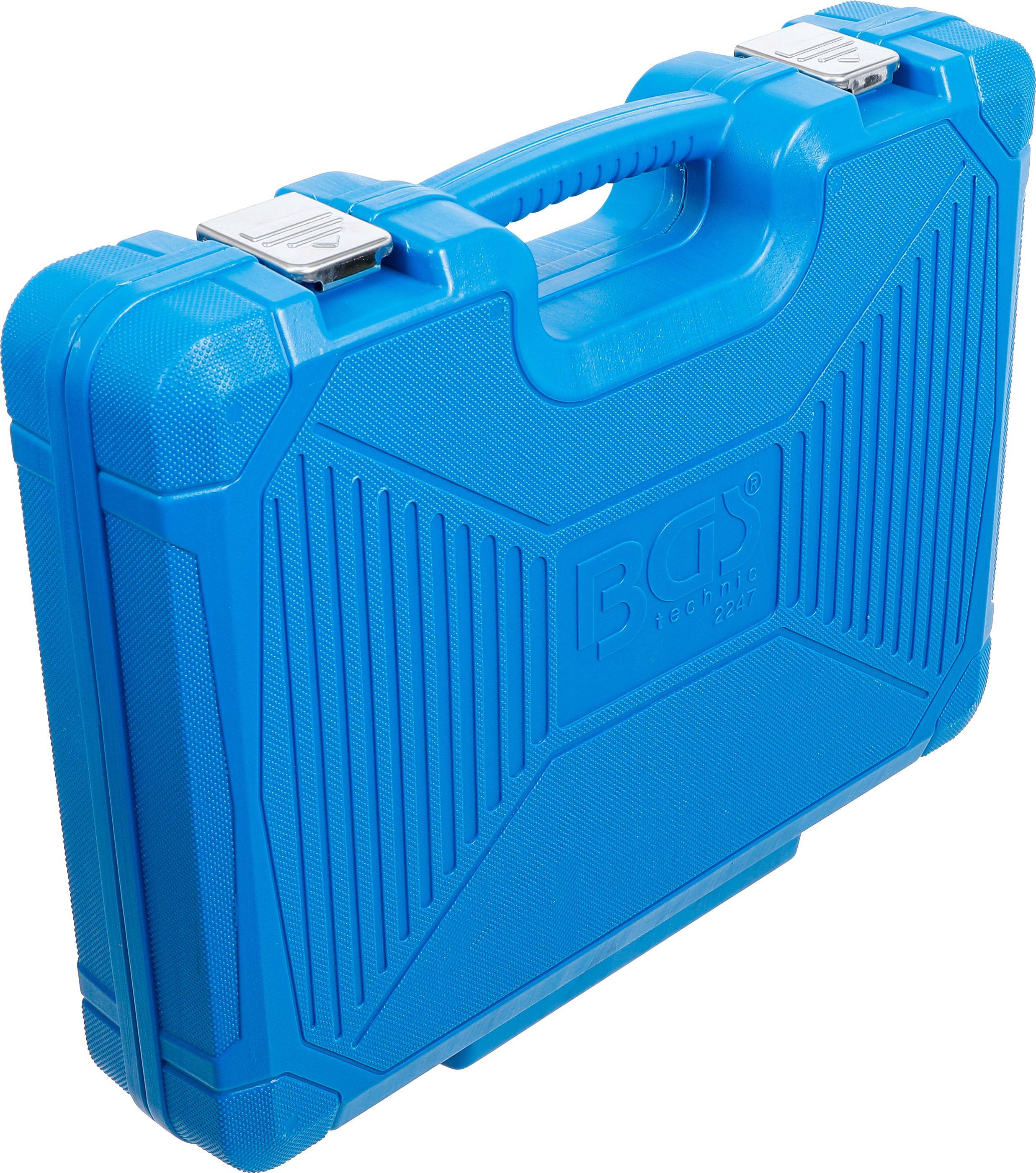 BGS Steckschlüssel-Satz Gear Lock | Antrieb 6,3 mm (1/4") / 10 mm