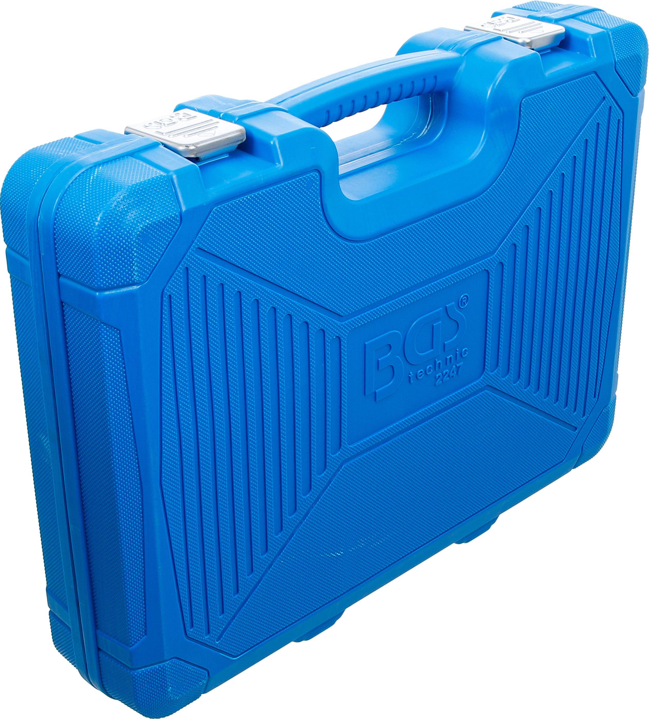 BGS Steckschlssel-Satz Gear Lock | Antrieb 6,3 mm (1/4") / 10 mm