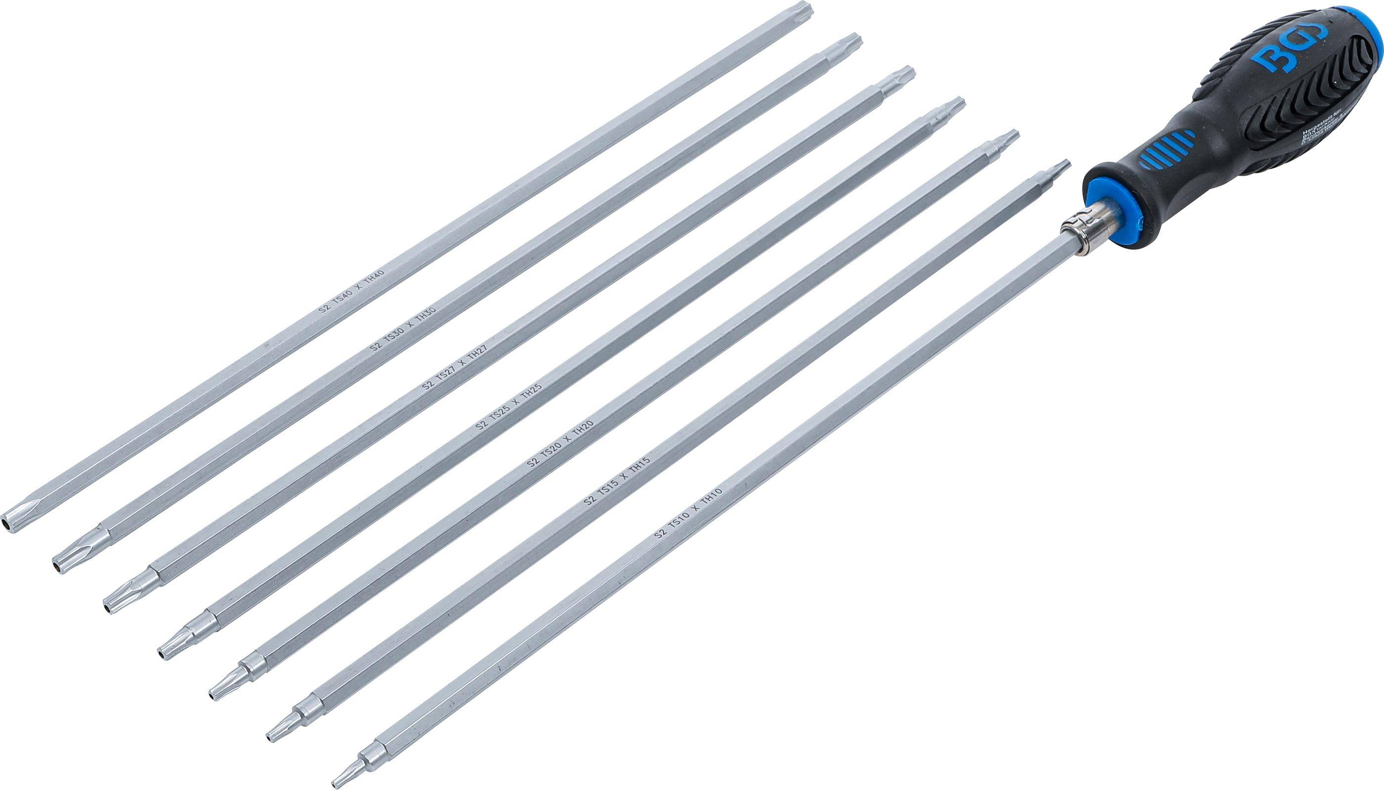BGS technic Schraubendreher-Satz mit Wechselklingen | T-Profil (fr