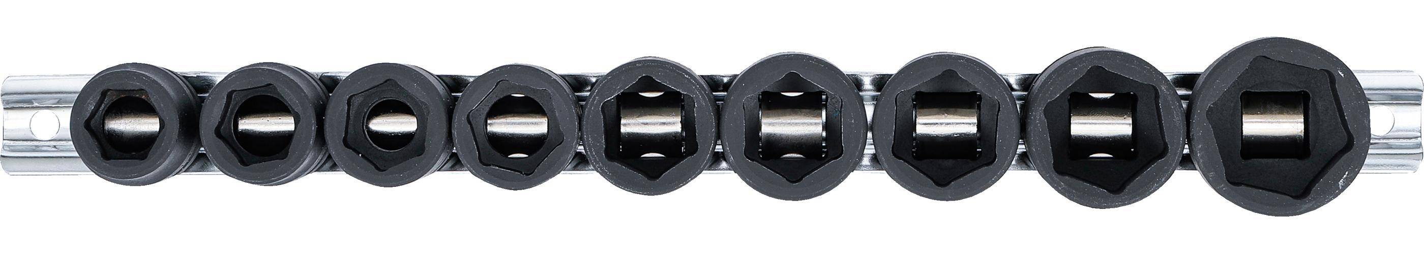 BGS Kraft-Steckschlüssel-Einsatz-Satz Sechskant, extra flach |