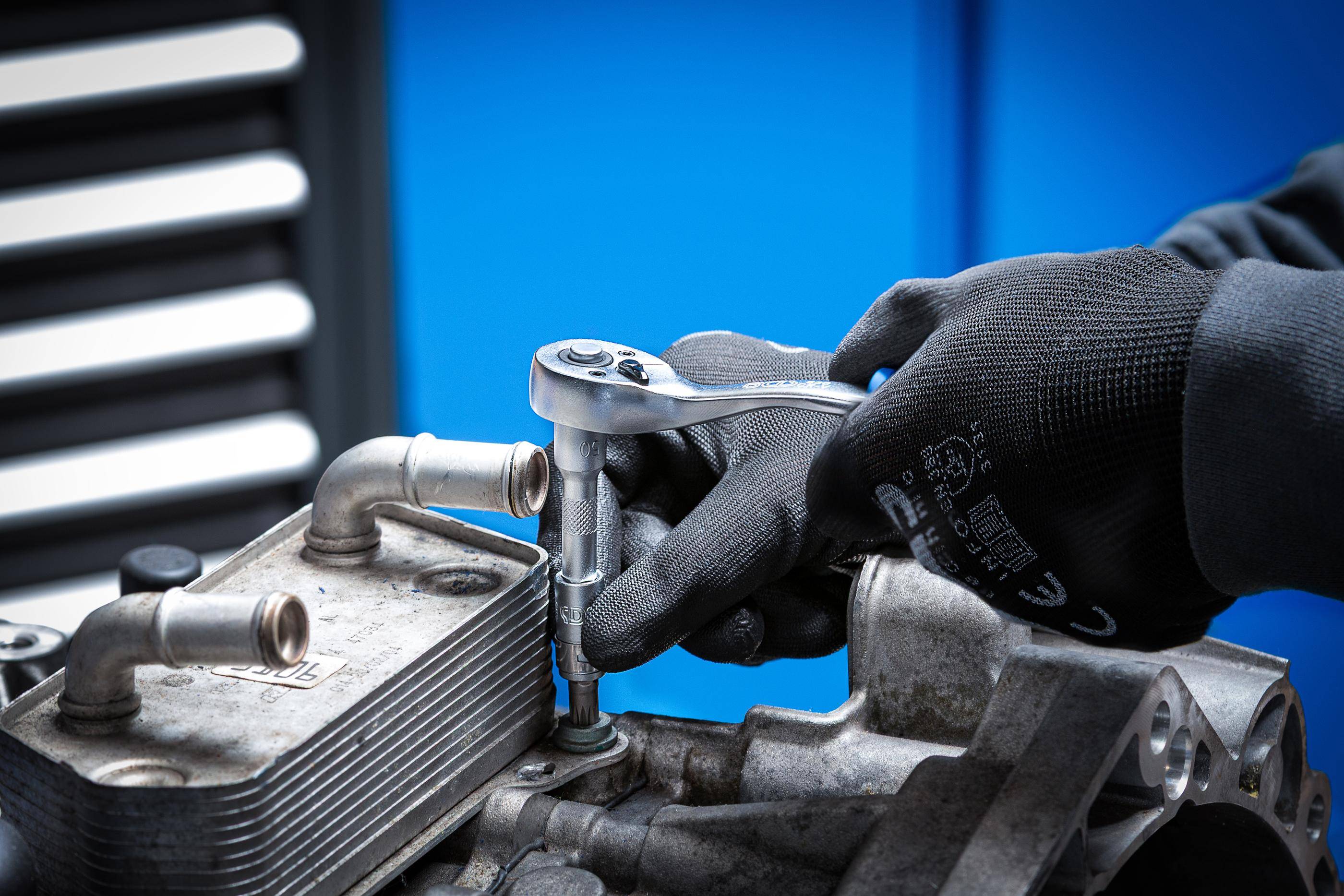 BGS Steckschlssel-Satz Wellenprofil | Antrieb 6,3 mm (1/4") / 10 mm