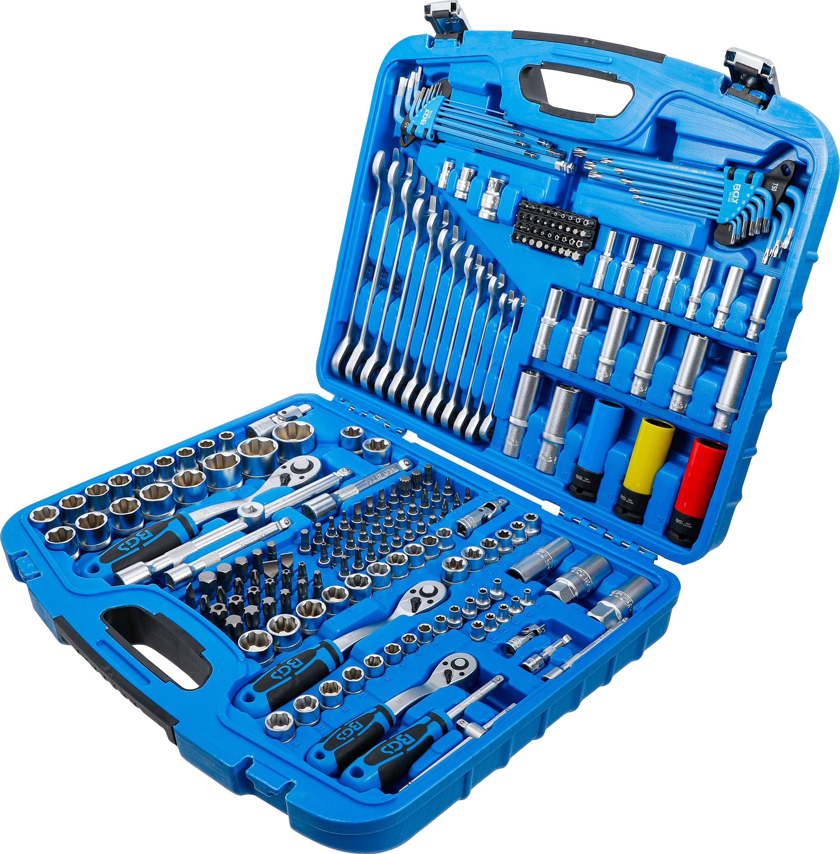BGS technic Steckschlssel-Satz Wellenprofil | Antrieb 6,3 mm (1/4") /