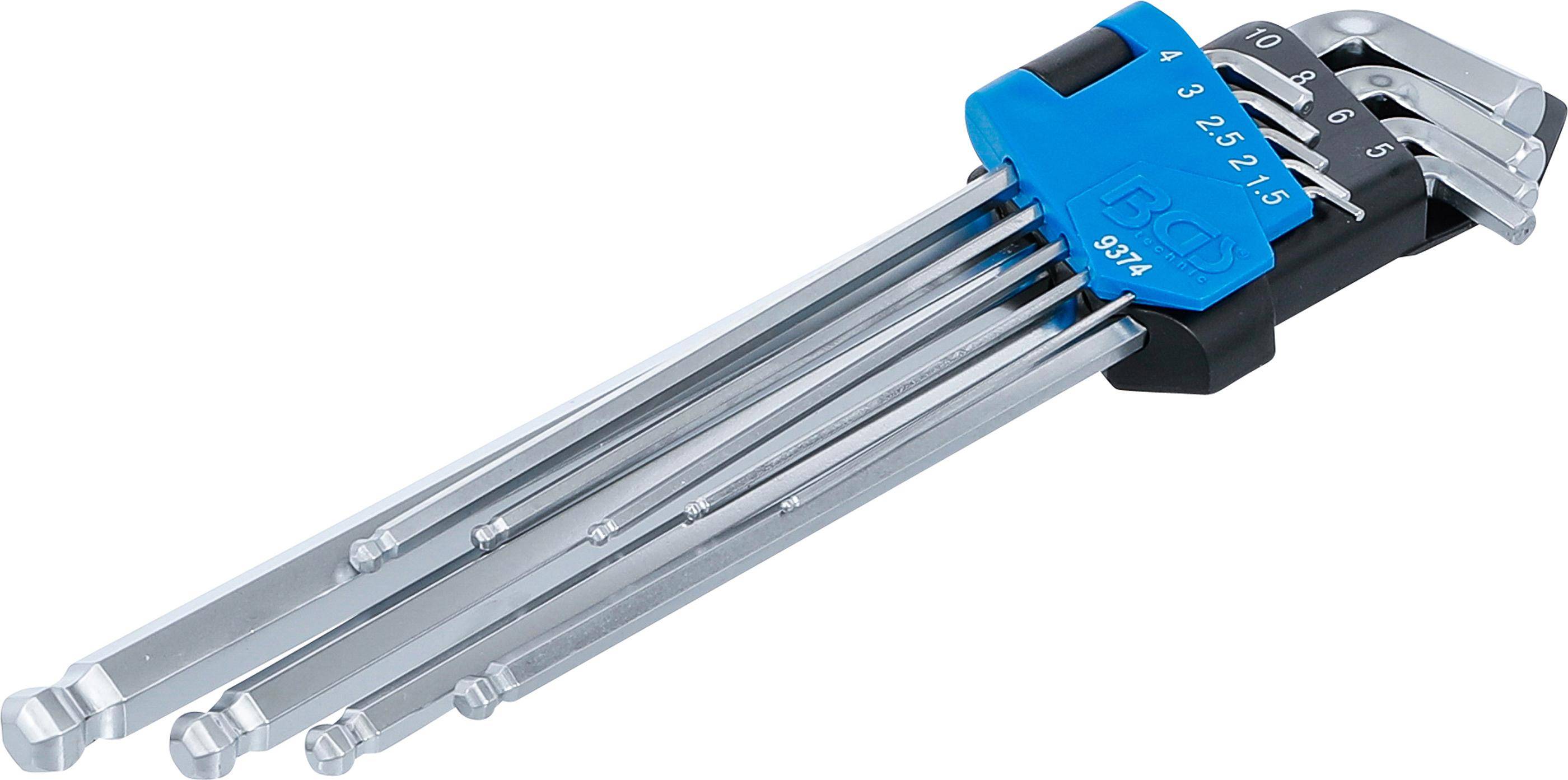 BGS Winkelschlssel-Satz | extra lang + extra kurz | Innensechskant /