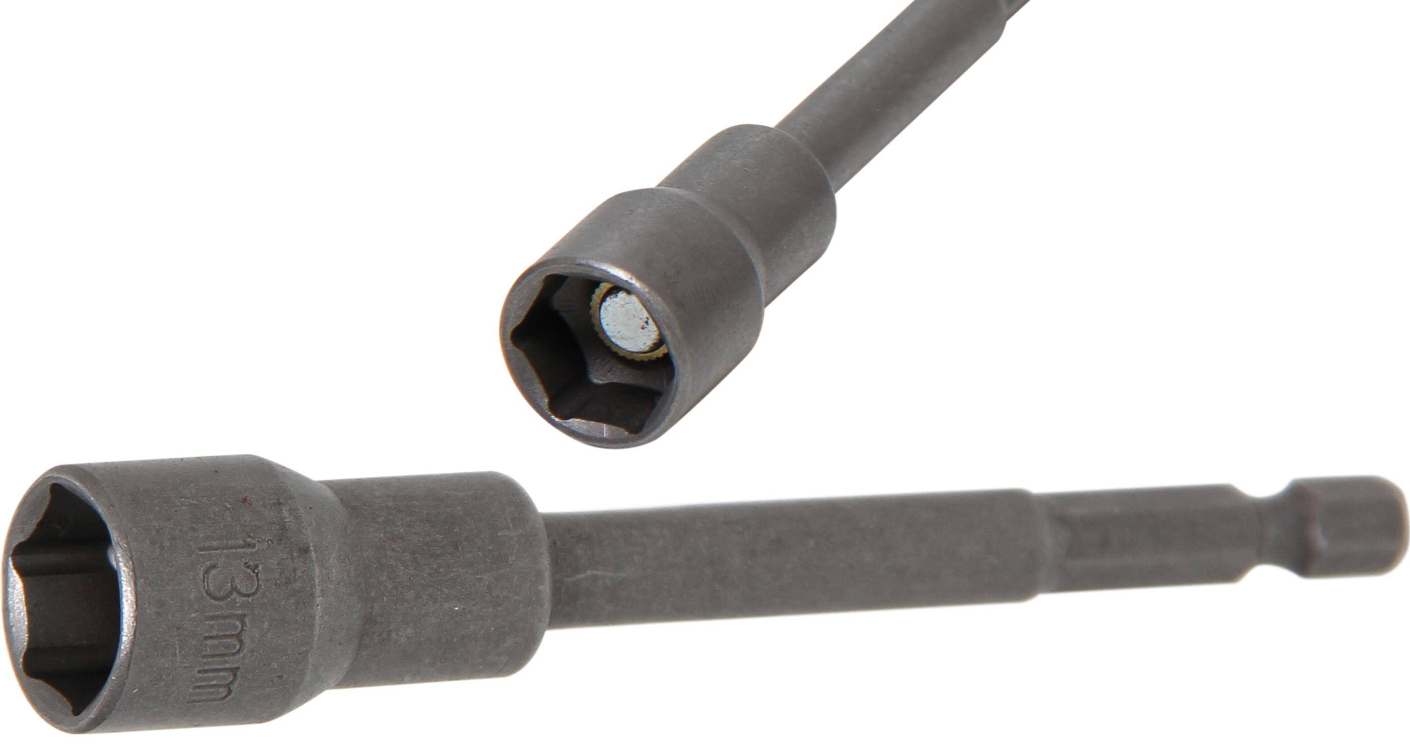 BGS technic Steckschlüssel-Einsatz Sechskant, extra lang | für