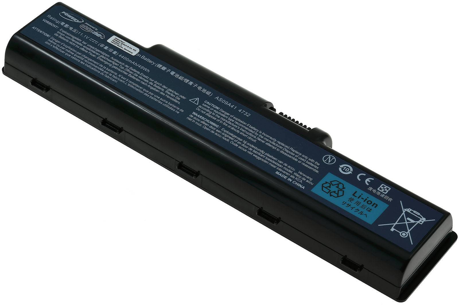 Powery Akku für Acer MS2273 Standardakku, 11,1V, Li-Ion