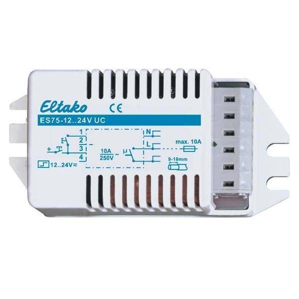 Eltako Stromstoßschalter f.EB ES75-12..24V UC