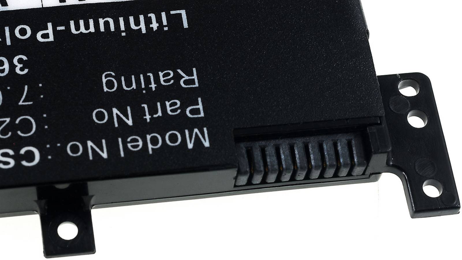 Powery Akku für Asus Typ C21N1347, 7,6V, Li-Polymer
