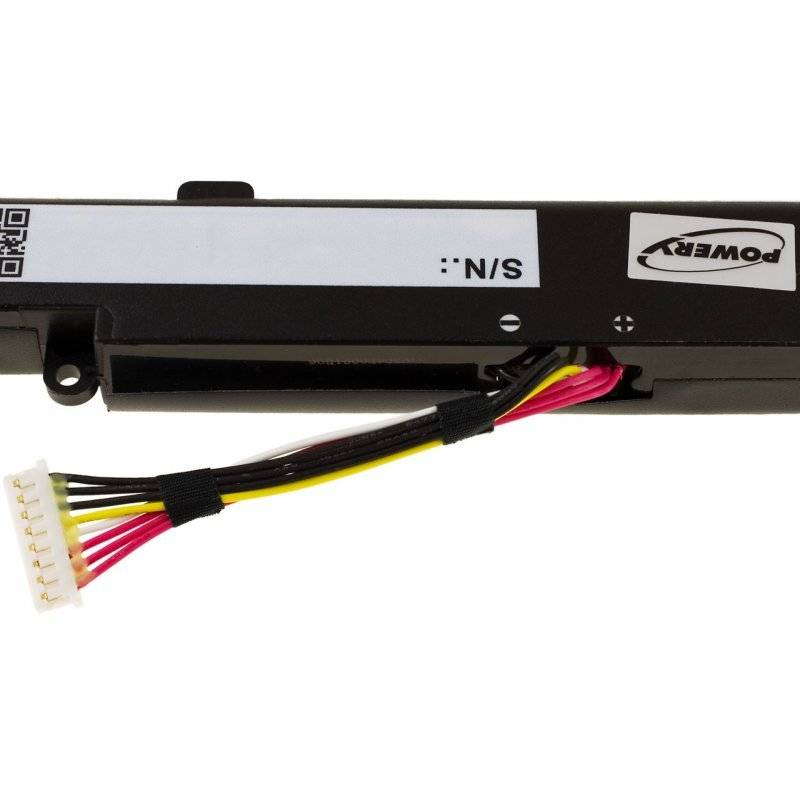 Powery Akku für Laptop Asus N552VX-FW027T, 15V, Li-Ion