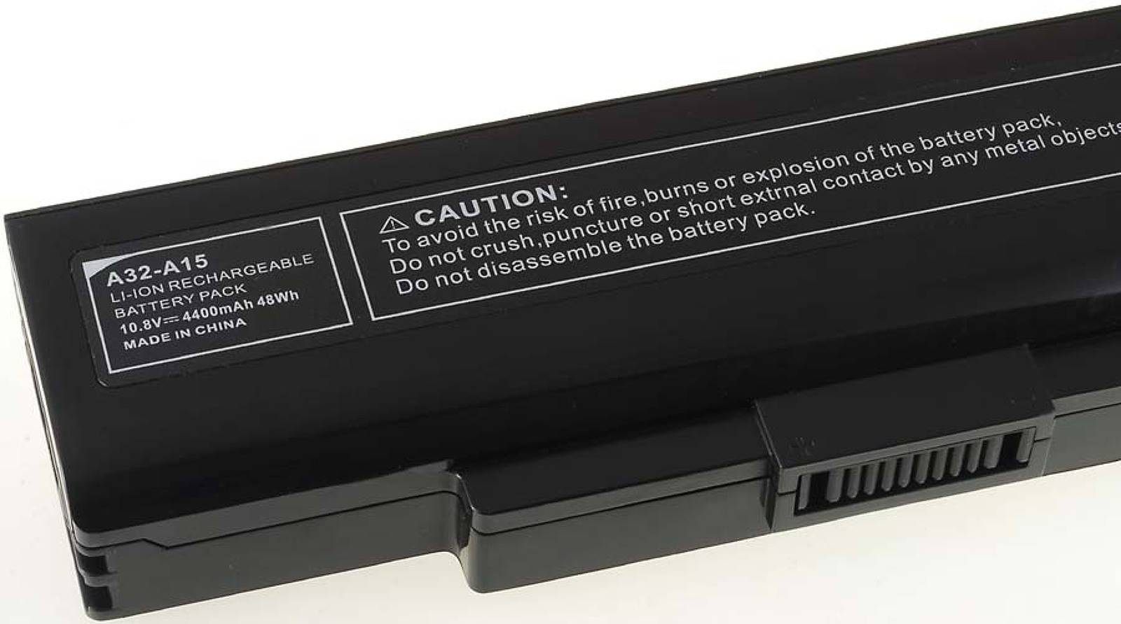 Powery Akku für Fujitsu-Siemens Lifebook N532, 10,8V, Li-Ion