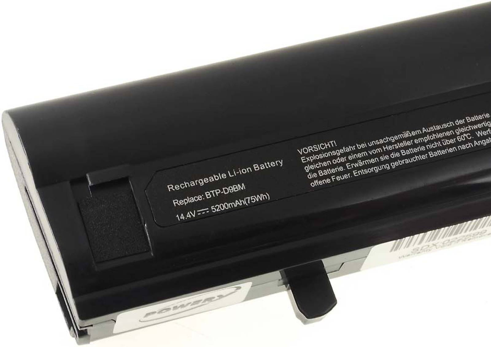 Powery Akku für Medion Akoya P6624, 14,4V, Li-Ion