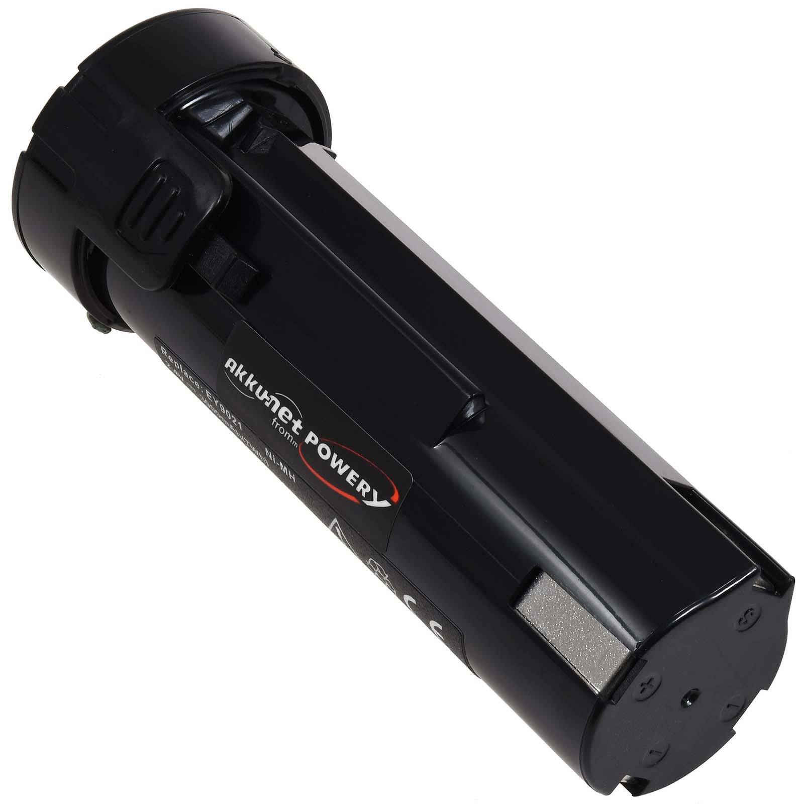 Powery Akku für Panasonic Typ EY6220B 3000mAh, 2,4V, NiMH