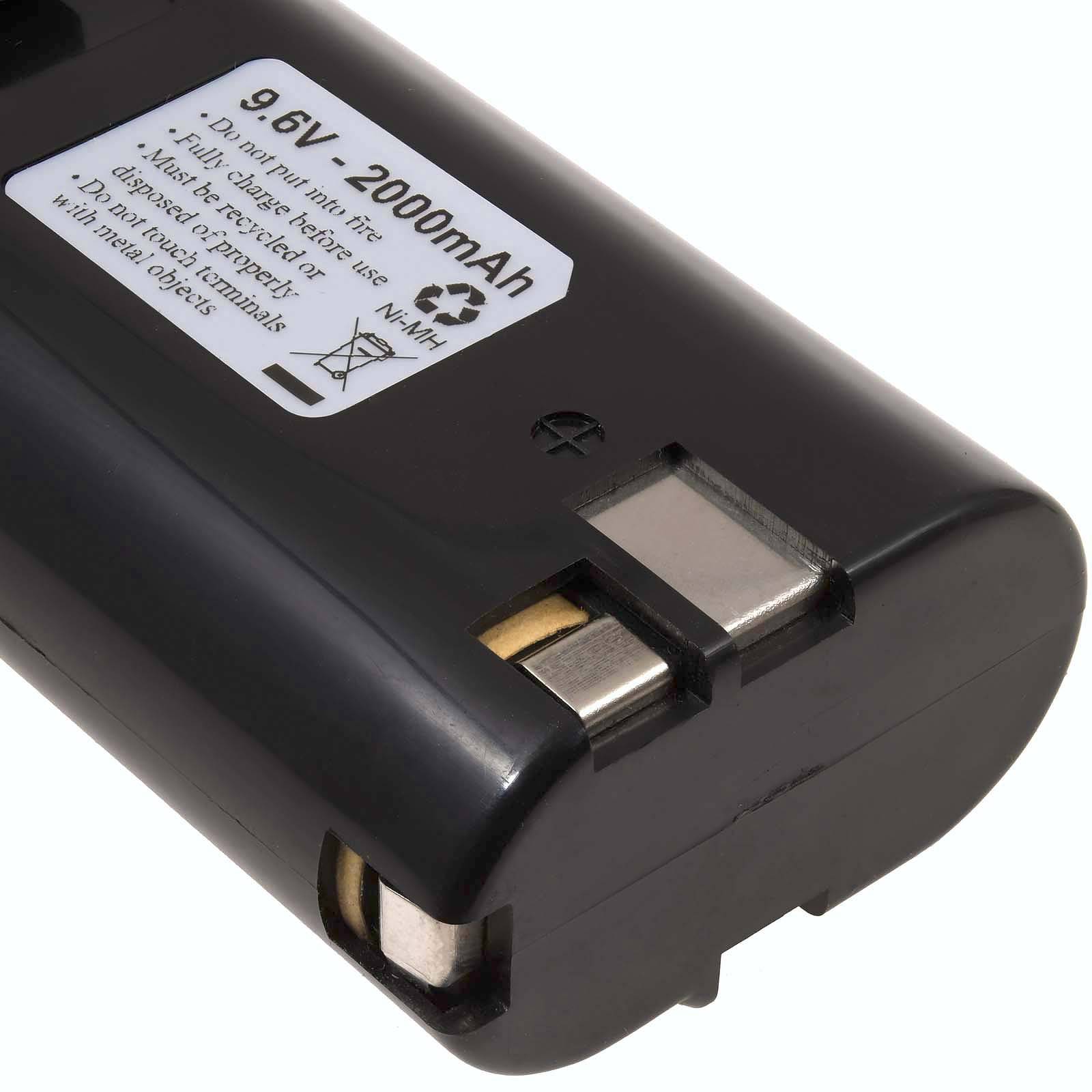 Powery Akku für AEG Typ P9.6 (zweite Generation), 9,6V, NiMH