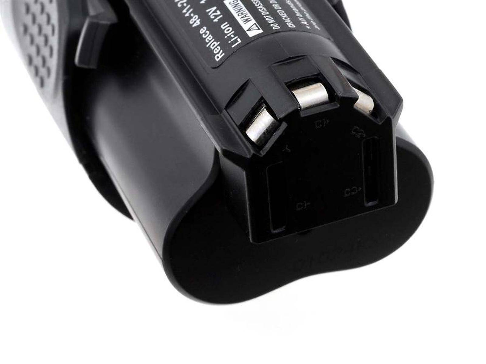 Powery Akku für Milwaukee M12 Serie, 12V, Li-Ion