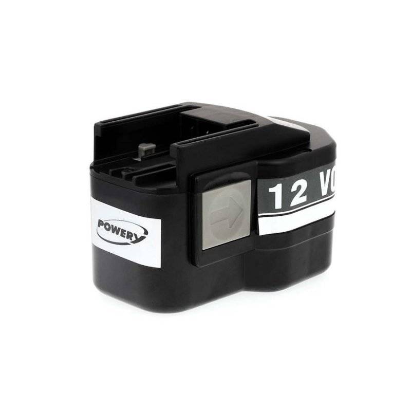 Powery Akku für AEG Bohrschrauber BS12X, 12V, NiMH