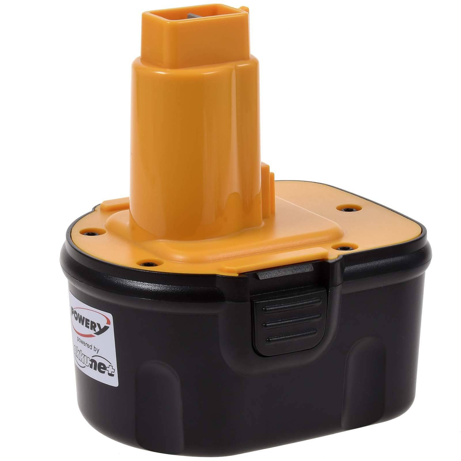 Powery Akku für DEWALT Typ DE9071, 12V, NiMH