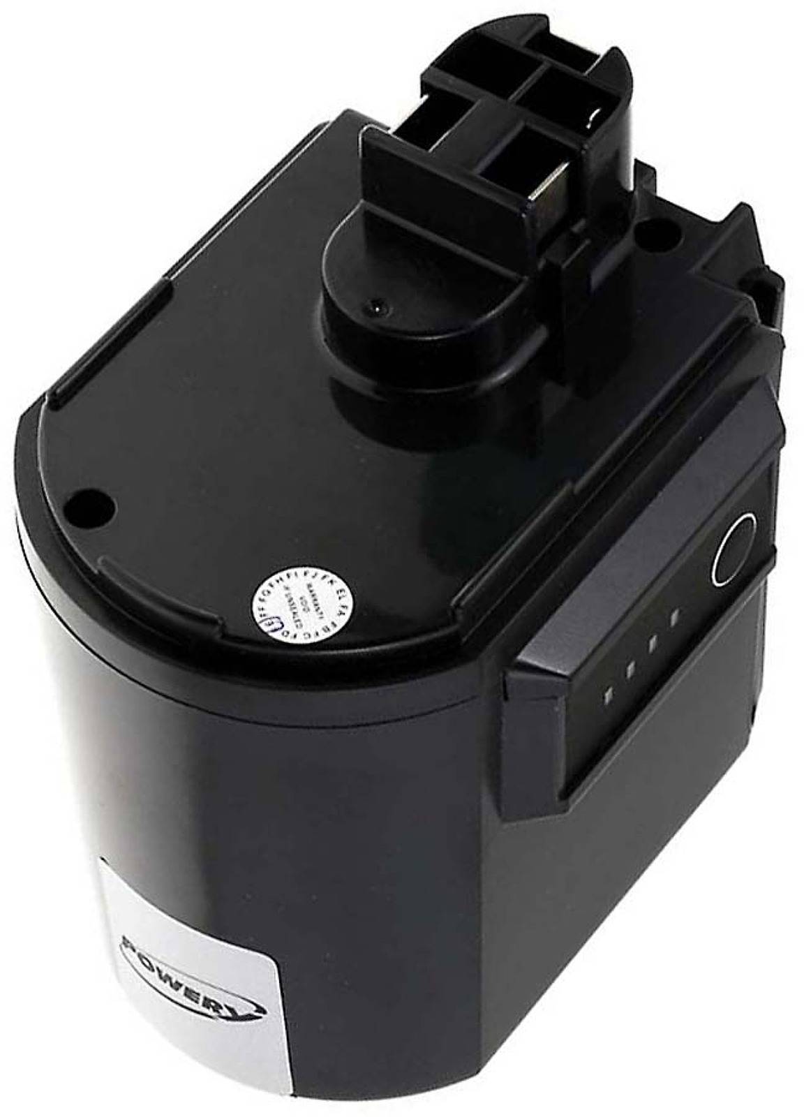 Powery Akku für Berner Bohrhammer BBH 24 VRE 2 (neuere Version), 24V, NiMH