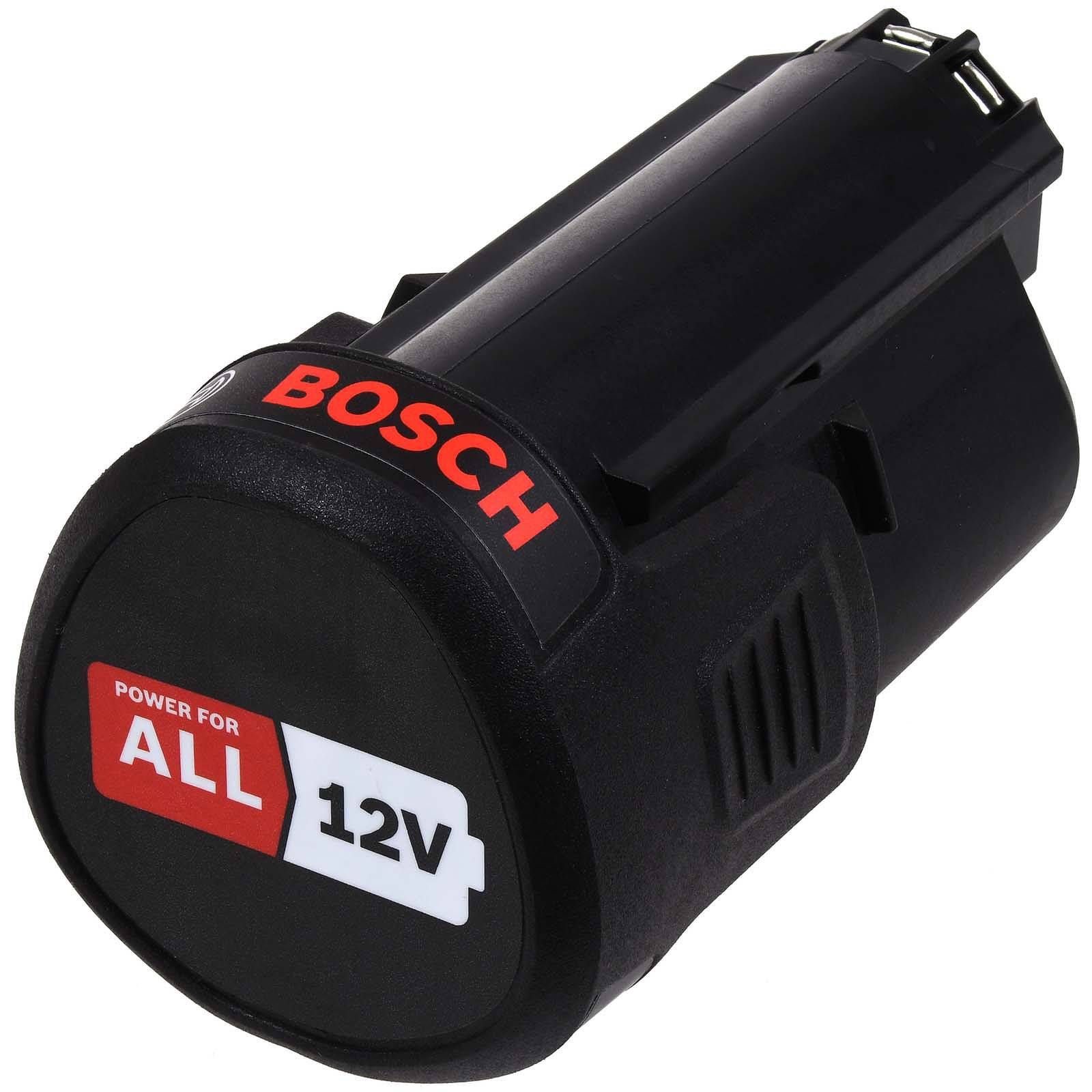 Original Bosch Akku für alle 12V Geräte der Powertool Serie 12V Li-Ion 2,0Ah, 12V, Li-Ion