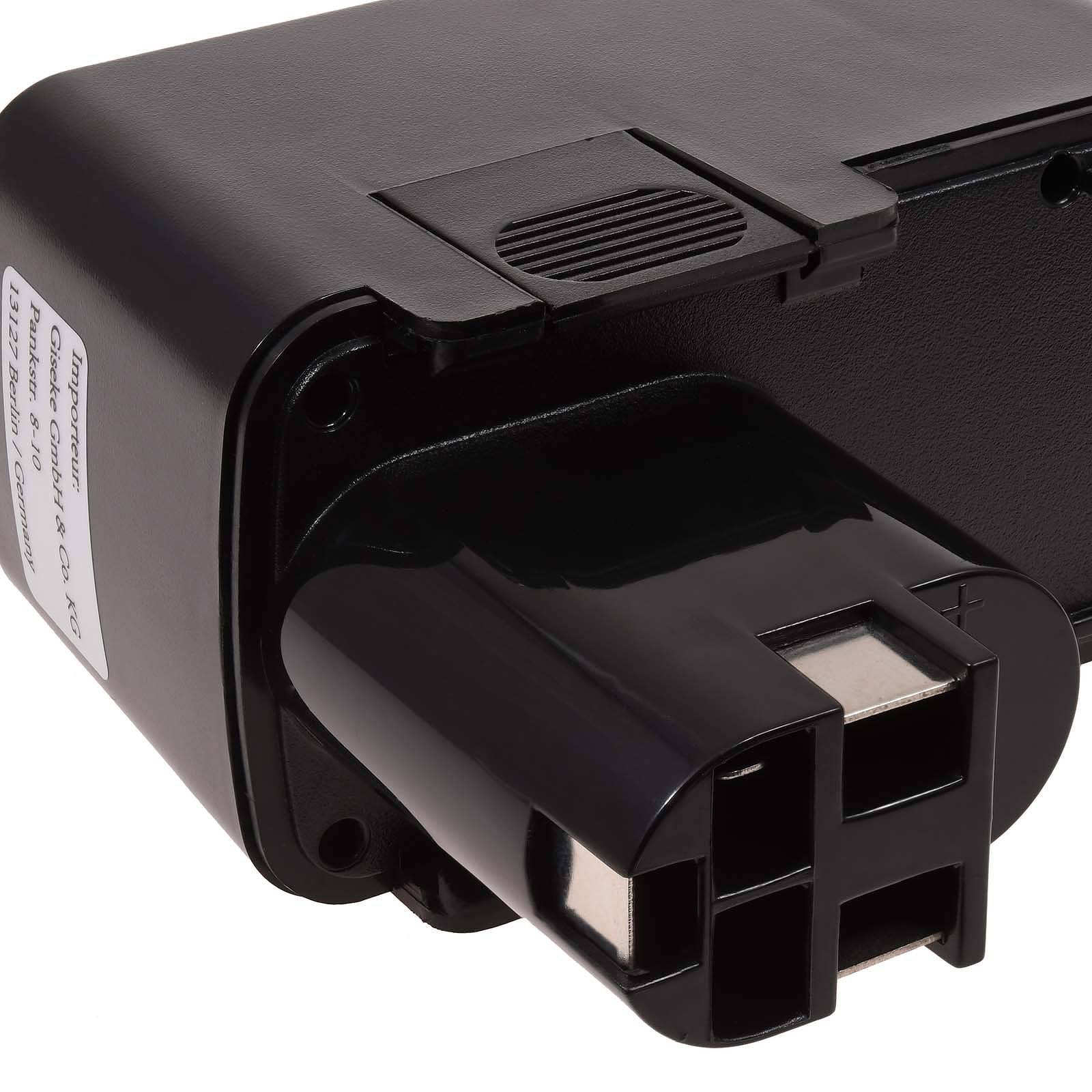 Powery Akku für Bosch Schrauber GSR 9.6VE NiMH, 9,6V, NiMH