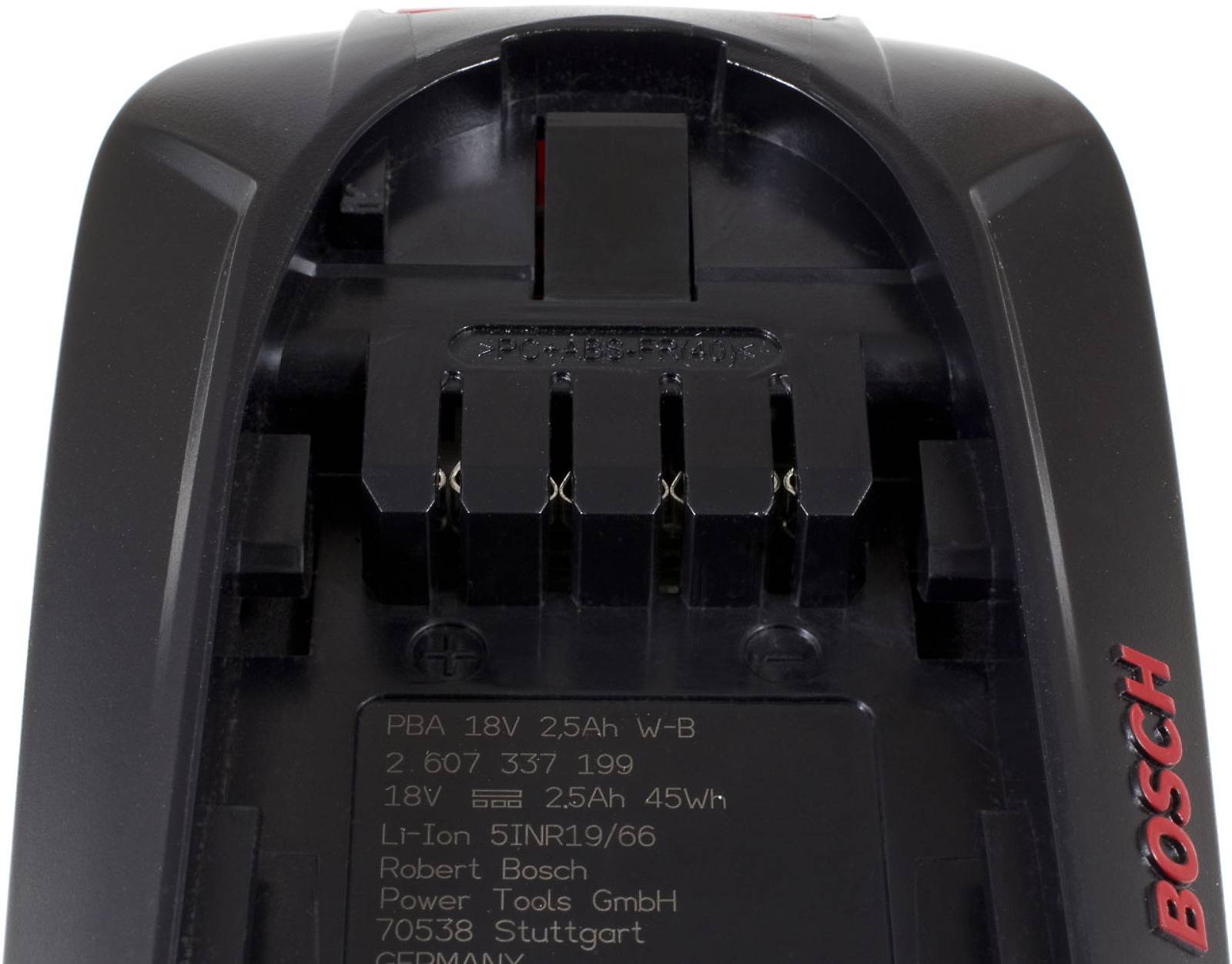 Powerakku für Bosch Akku-Heckenschere AHS 50-20 LI Original 2500mAh (Nur für Ladegerät AL 1830 CV), 18V, Li-Ion